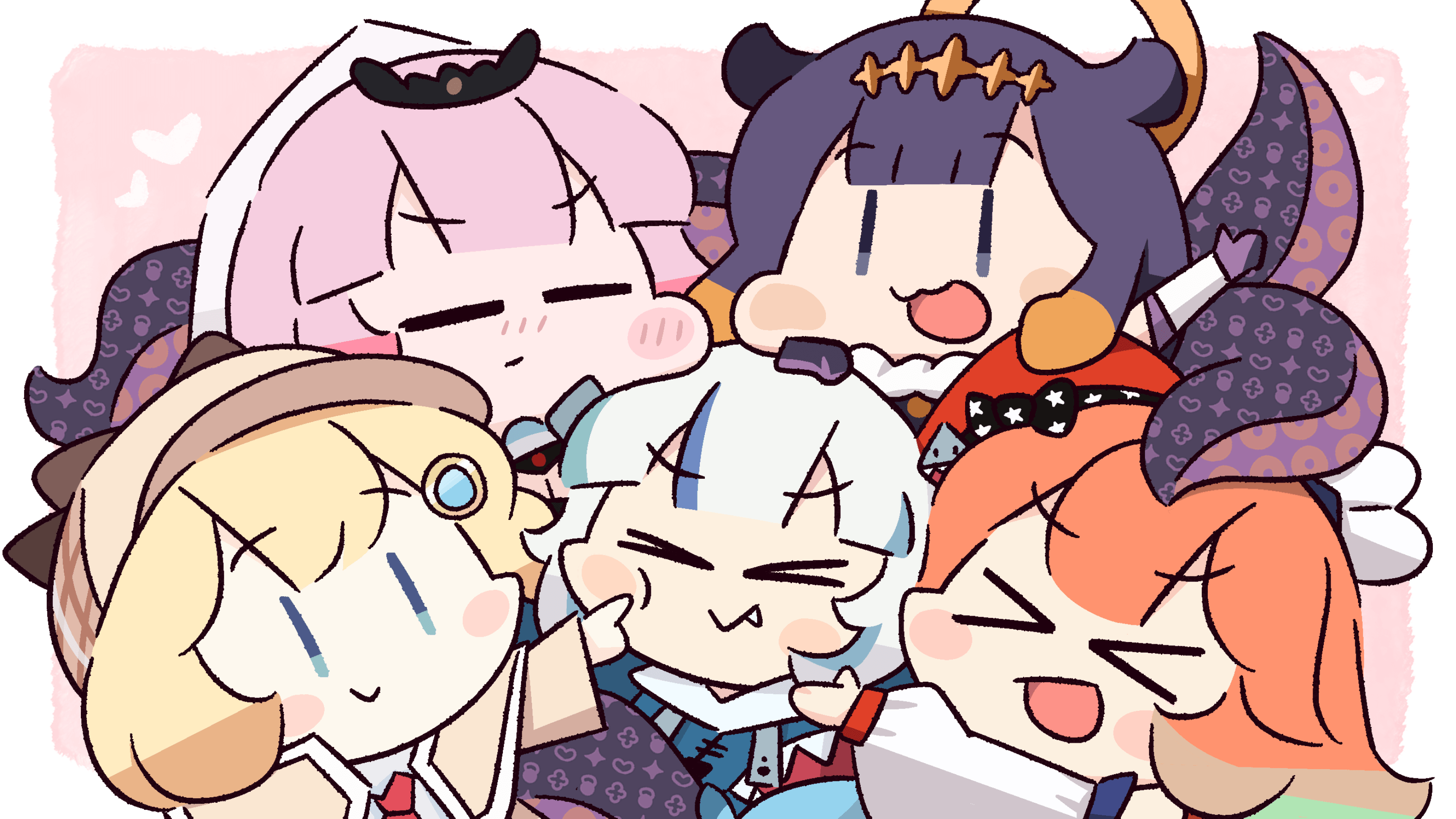 Happy half year anniversary to our HoloEN girls! Hololive