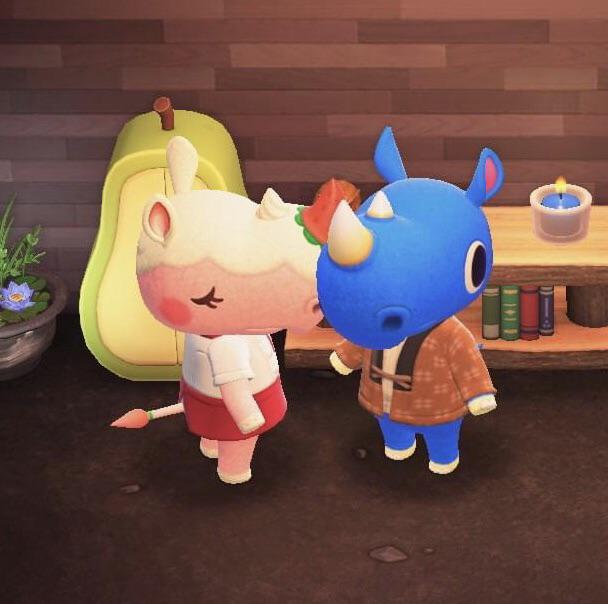 Hornsby is my favourite villager he just loves snacks and wants to