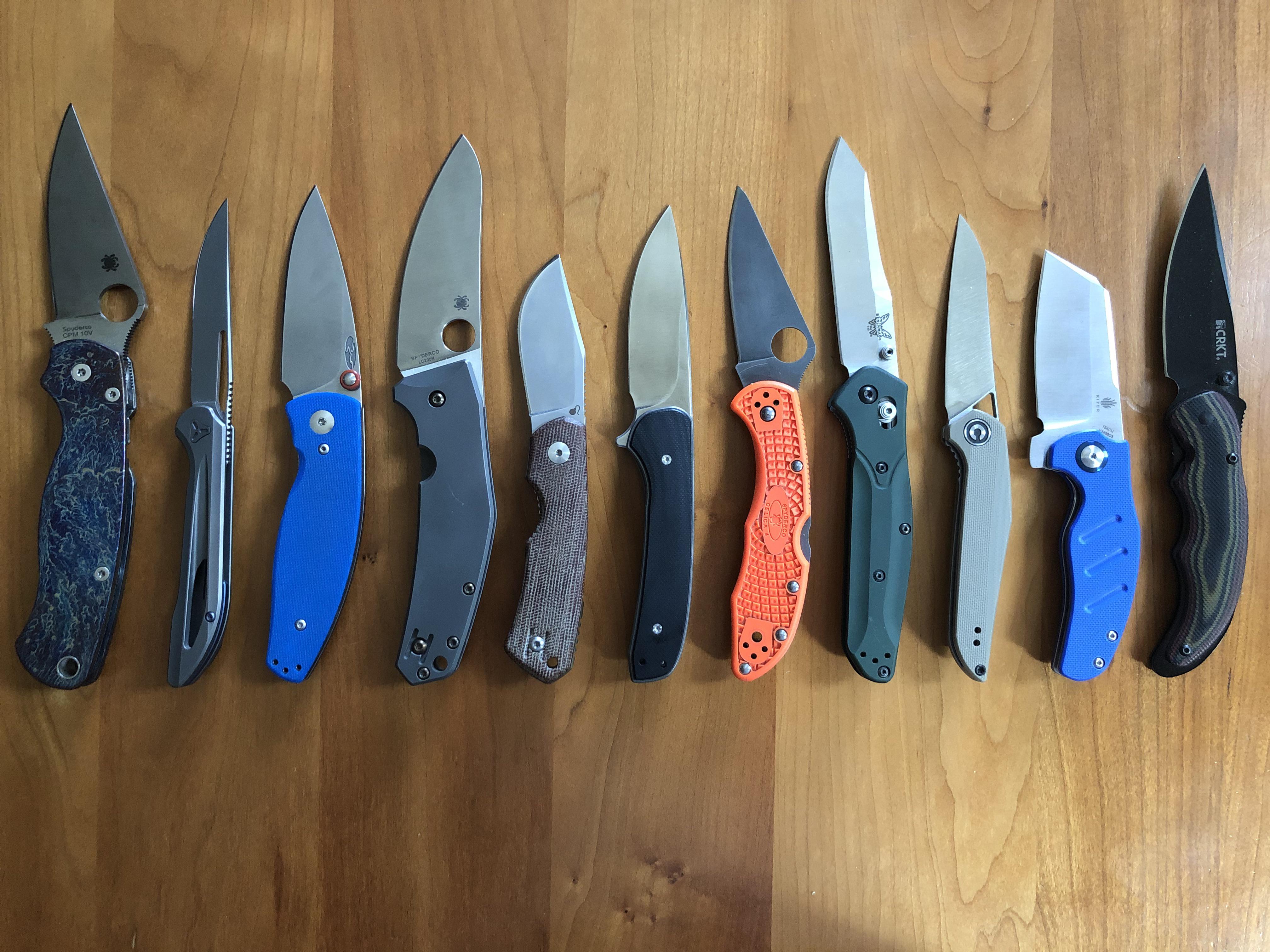 I was into collecting knives for a few months about three years ago and