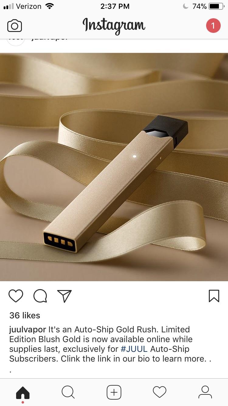 Gold juul available online r/juul