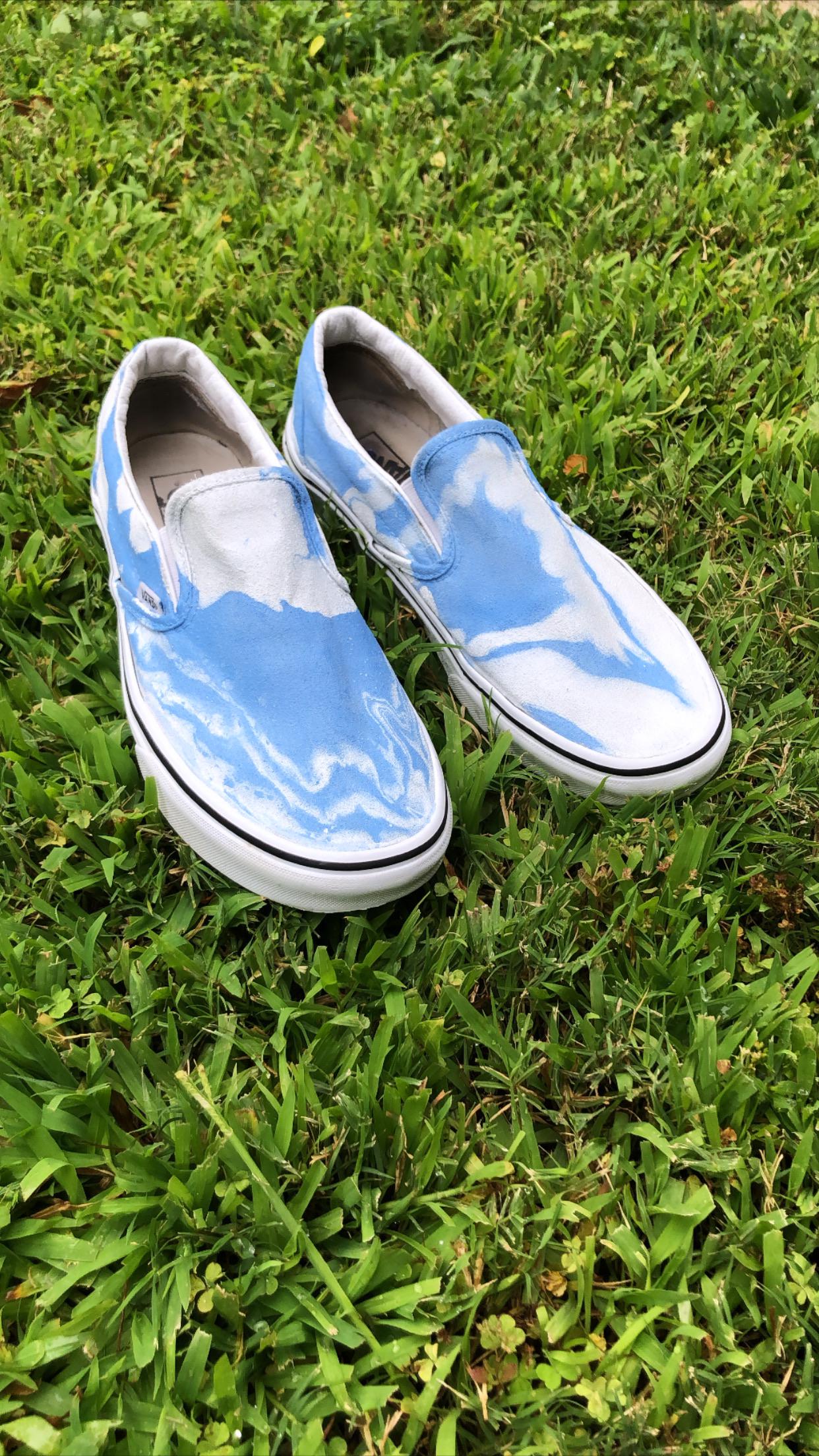 Vans upcycle. graywillco r/CustomShoes