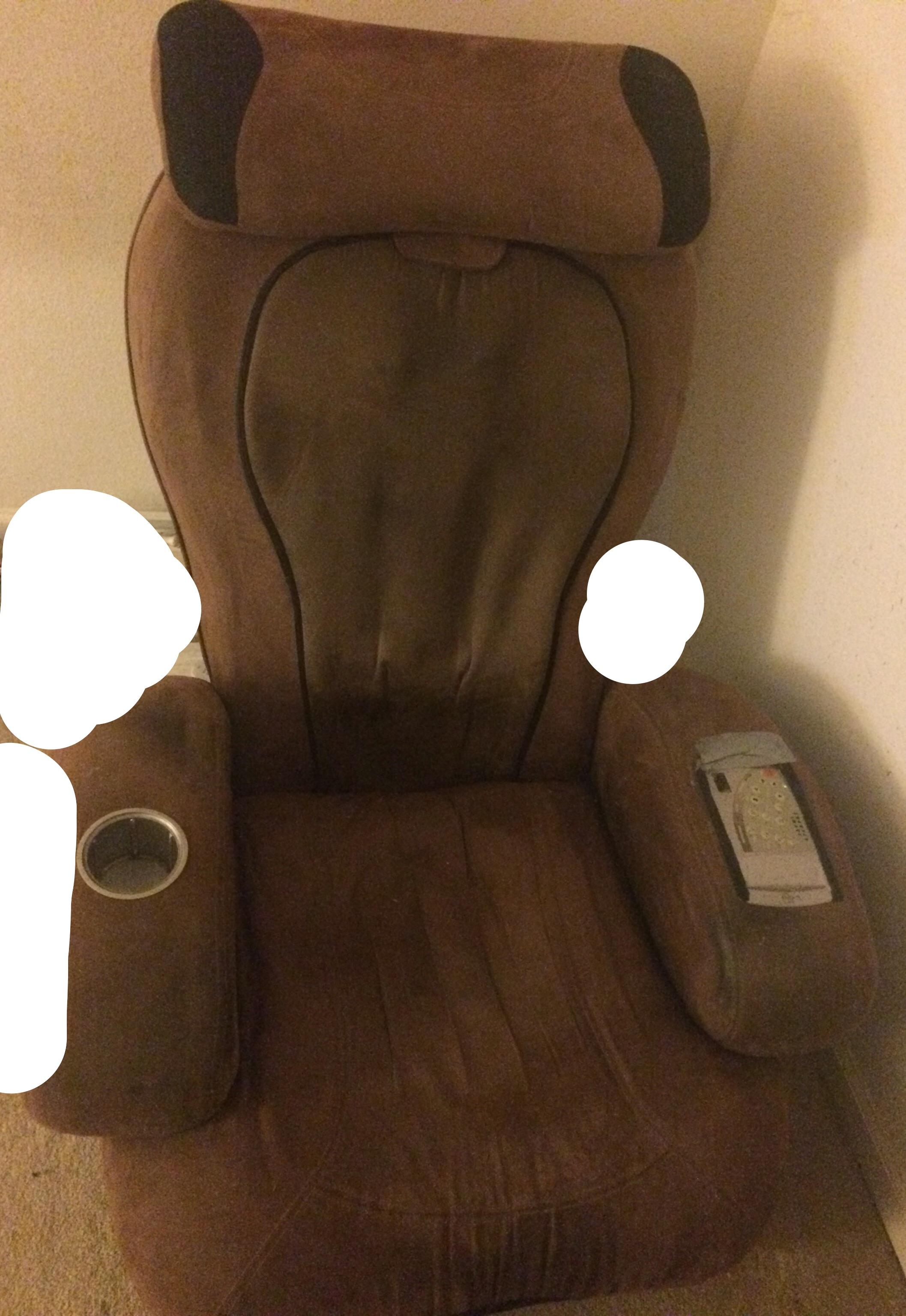 Needed a big man cave chair. Neighbor was giving away one of these big