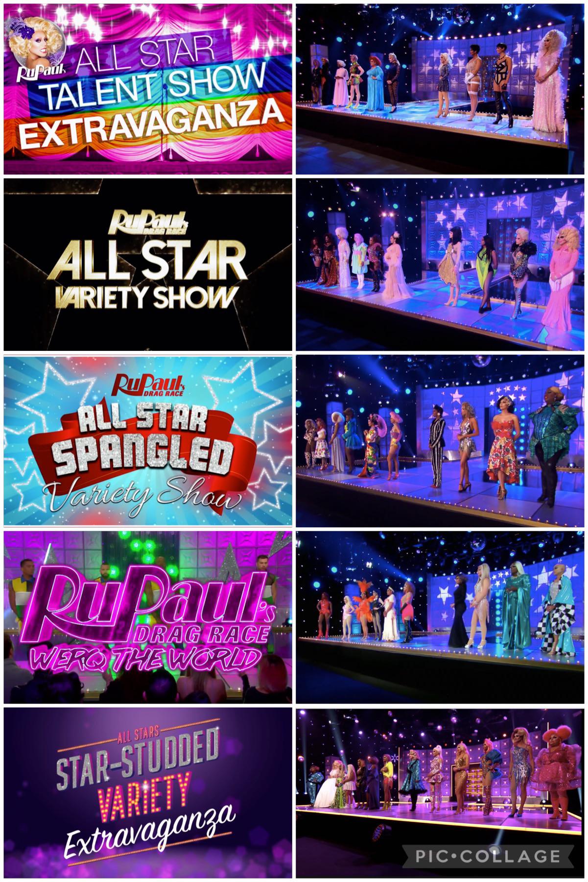 all stars variety shows! 🌟 r/rupaulsdragrace