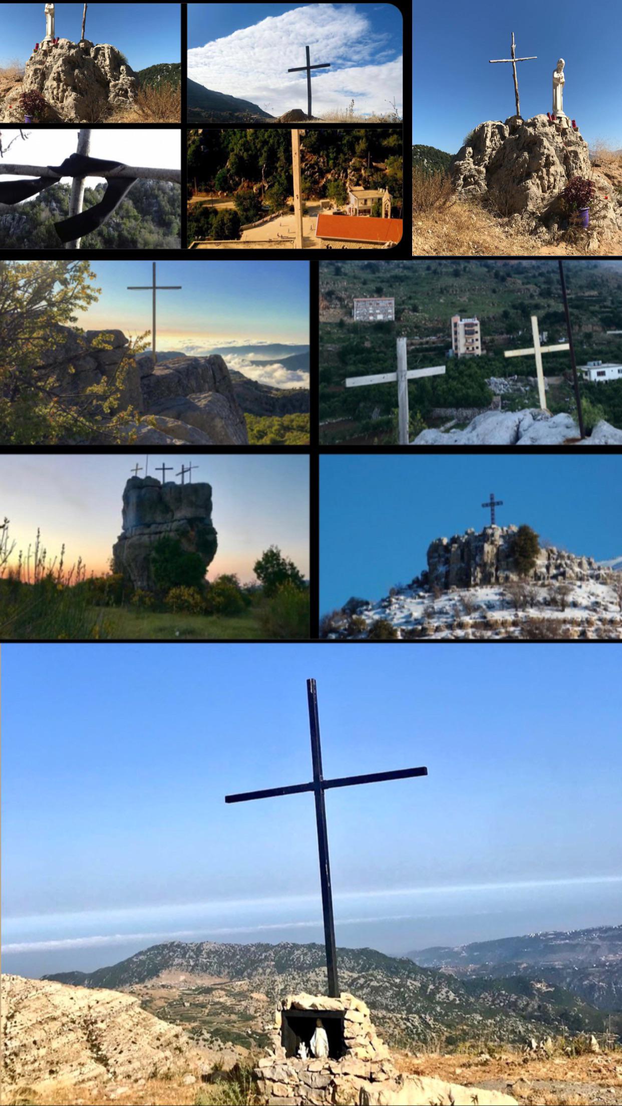 In almost every hill/mountain top of Lebanon! r/Christianity