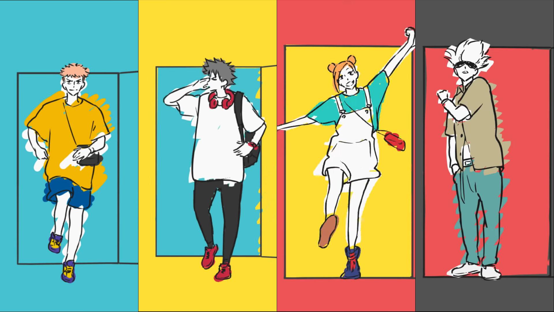 Wallpaper of Ending Doors JuJutsuKaisen