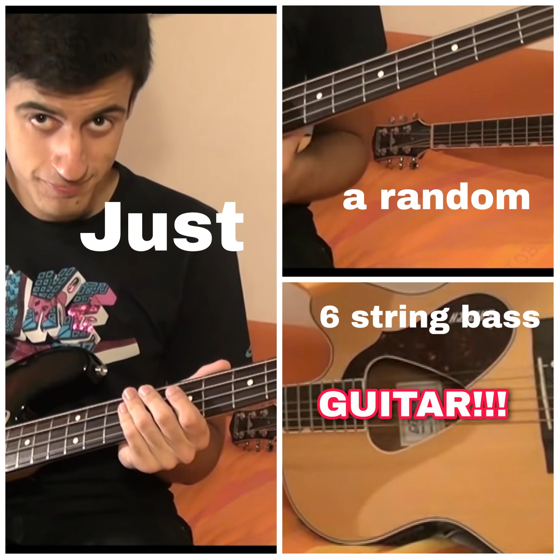 one of the 6 string basses of davie504 r/Davie504