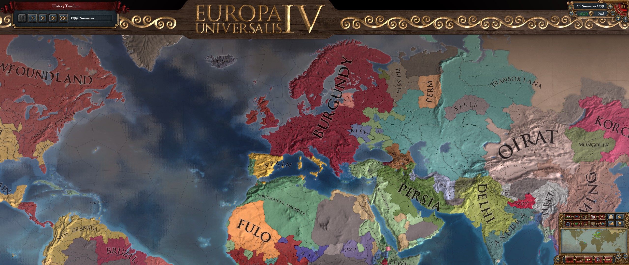 Completed 'The Burgundian Conquest' run r/eu4