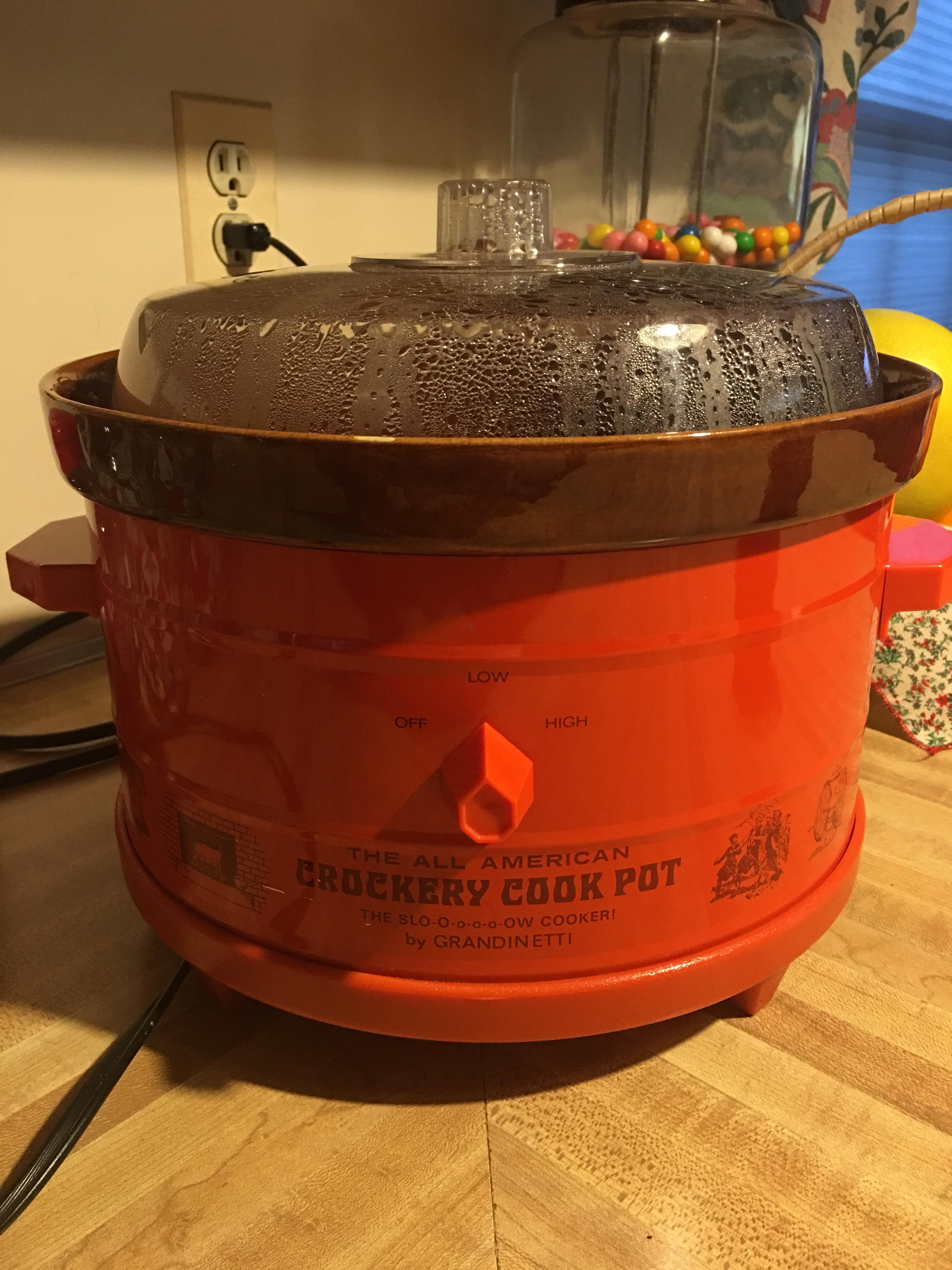 1972 The All American Crockery Cook Pot by Grandparents