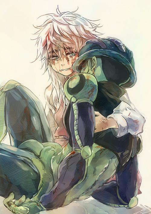 "Komugi, are you still there?" [Fanart] HunterXHunter