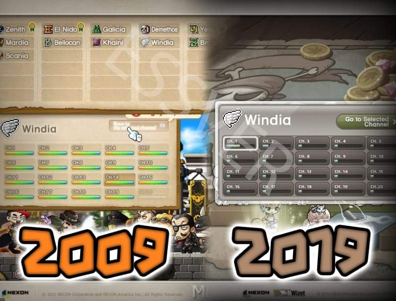 10 year challenge Maplestory