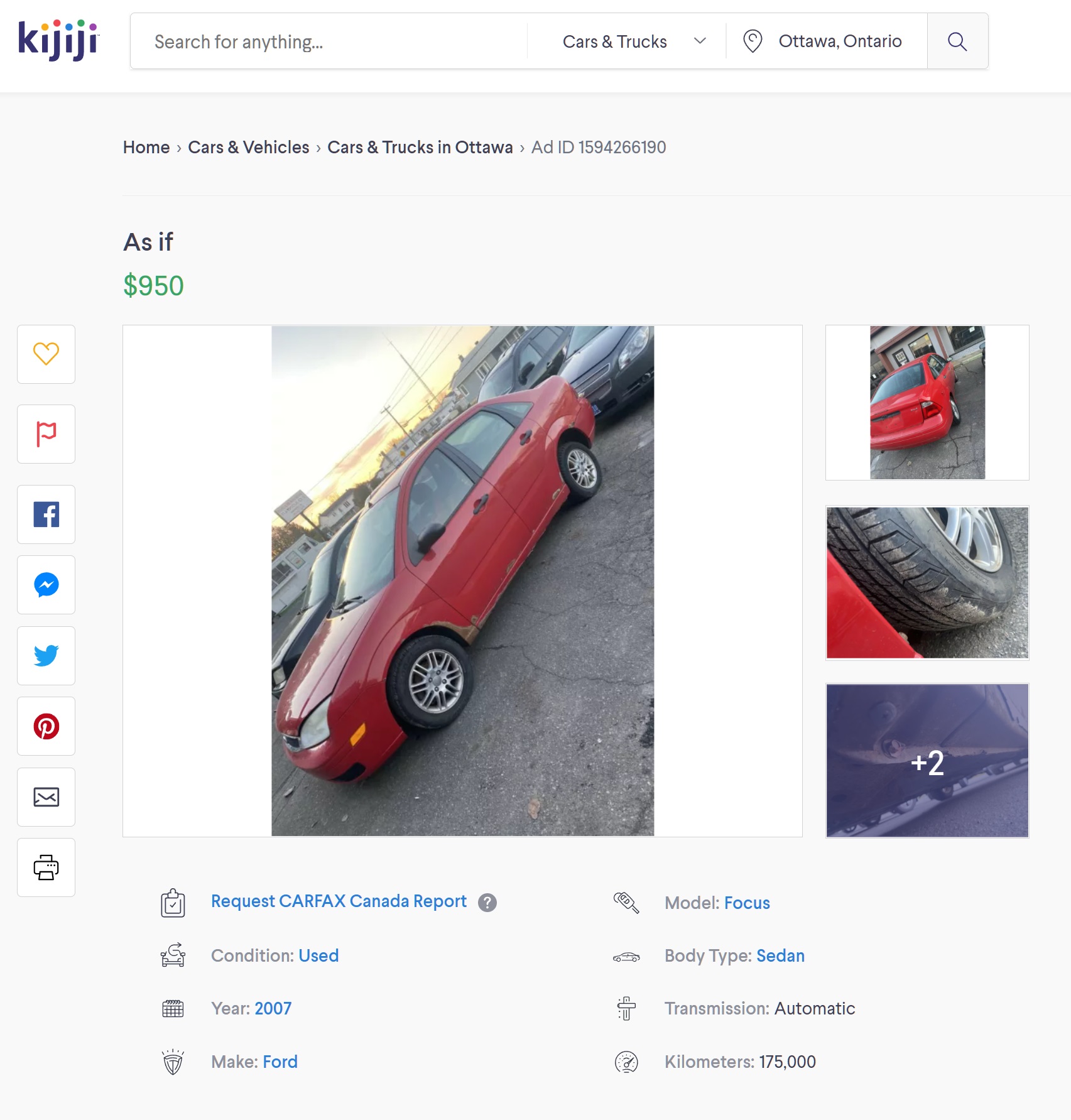 "As if" a local kijiji find r/ottawa