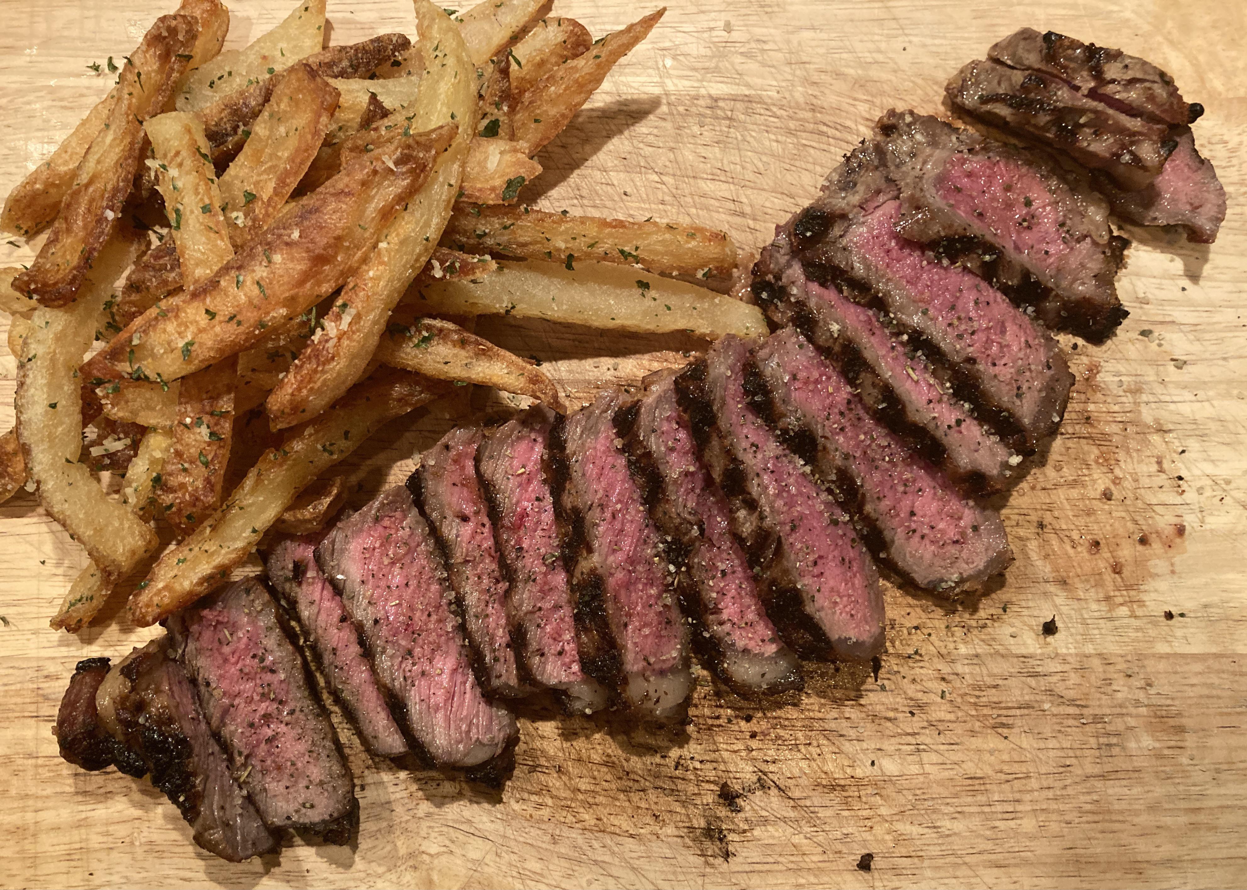 [Homemade] Steak and Fries r/food