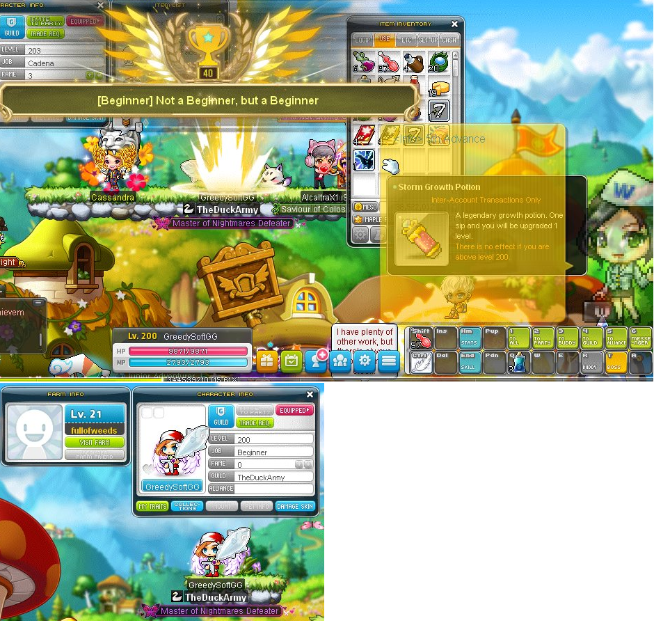 Most pointless thing I've achieved today Maplestory