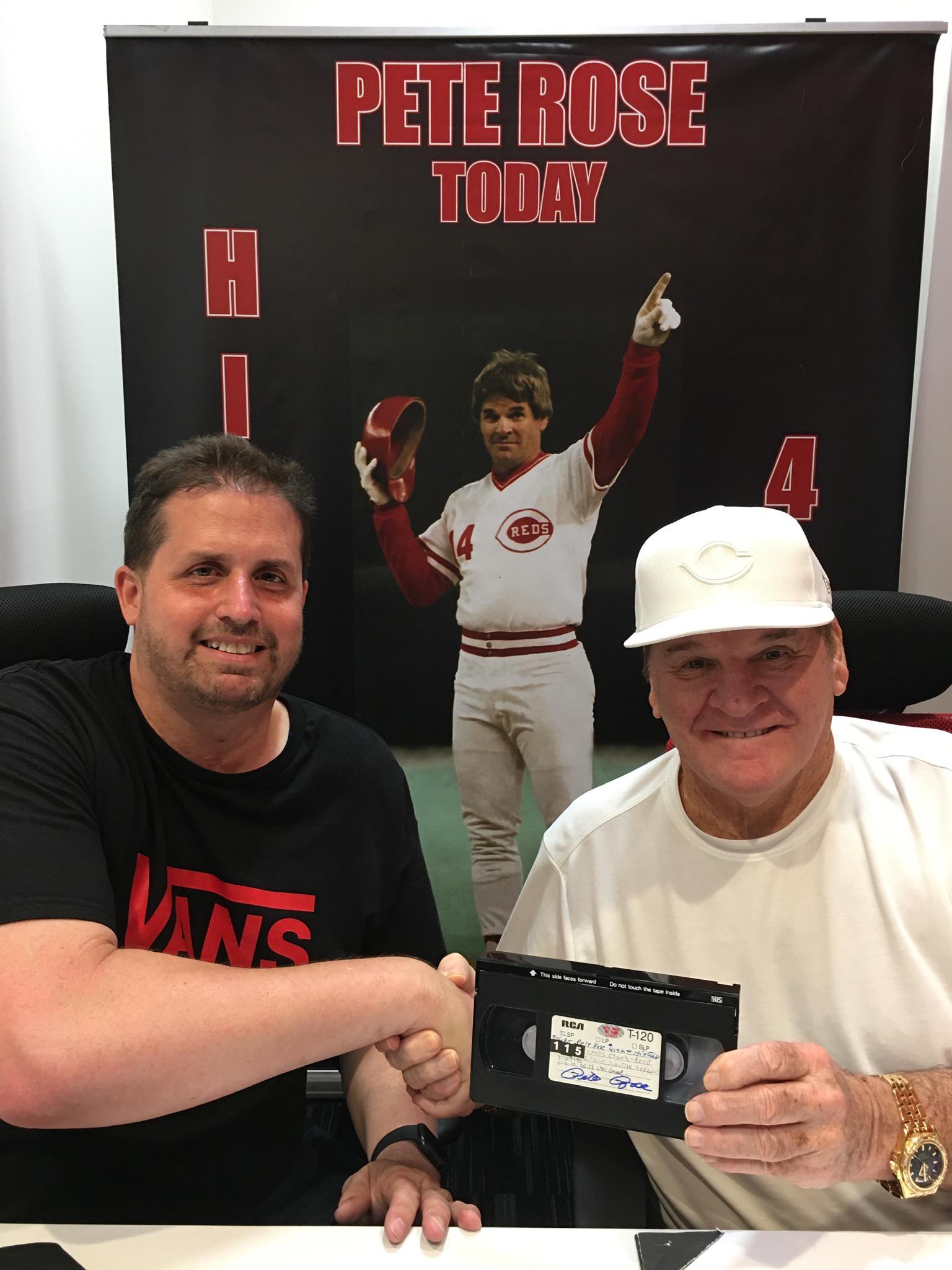 On the day Pete Rose broke the hit record in 1985, I (then 14) popped a