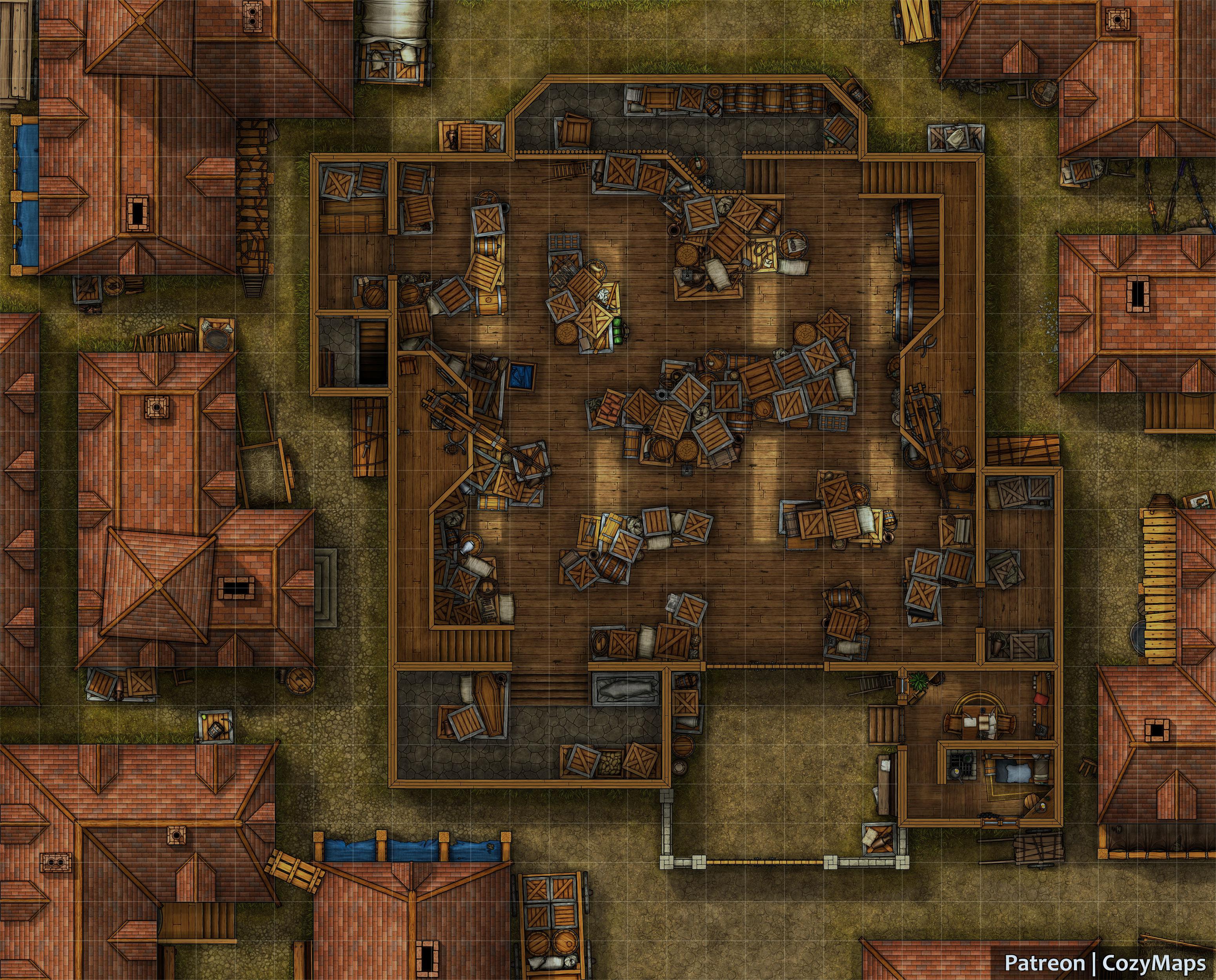 I brought a new map for you Small Trade Warehouse [31x25] [Art