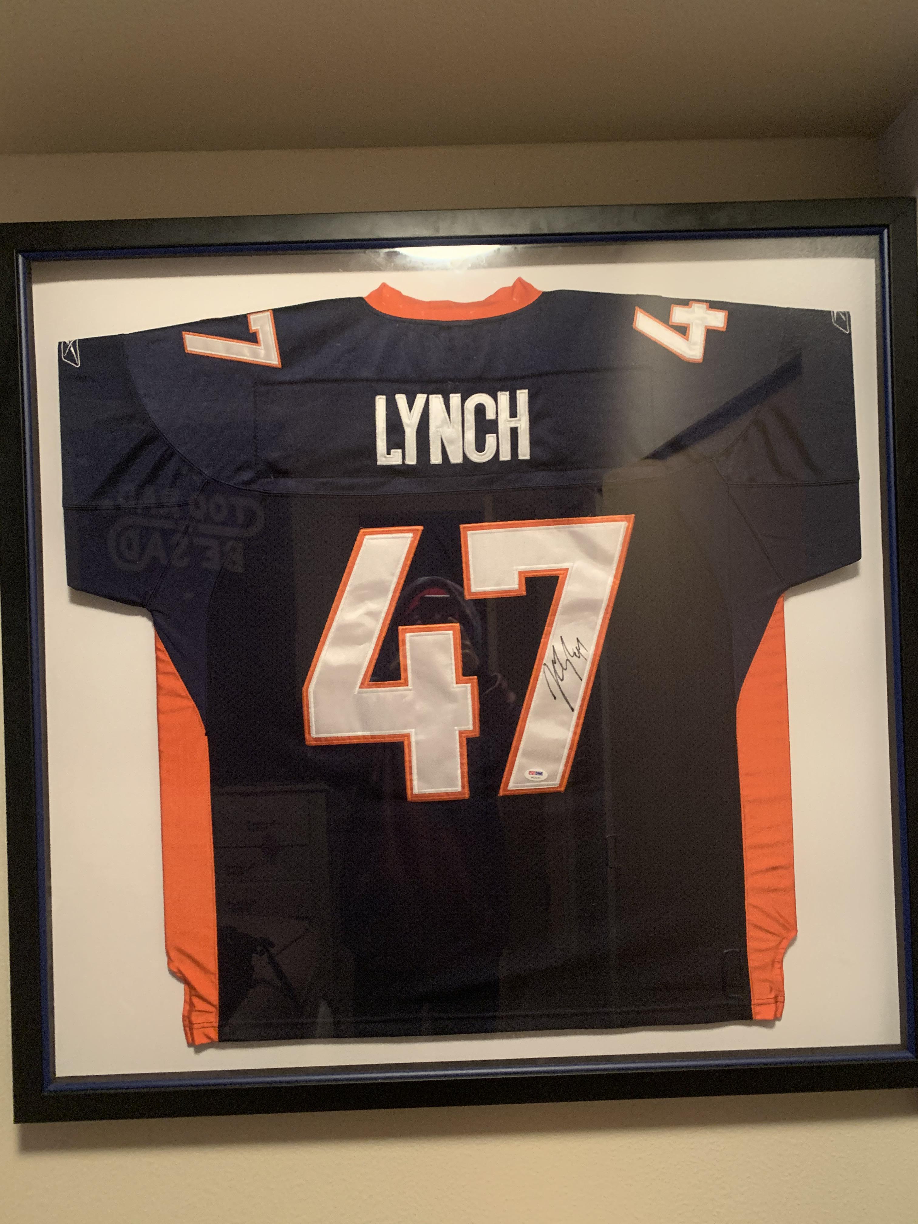 John Lynch signed jersey r/DenverBroncos