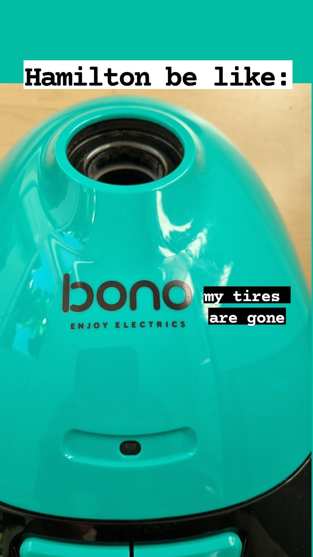 I looked at my vacuum cleaner and I immediately heard this sentence in