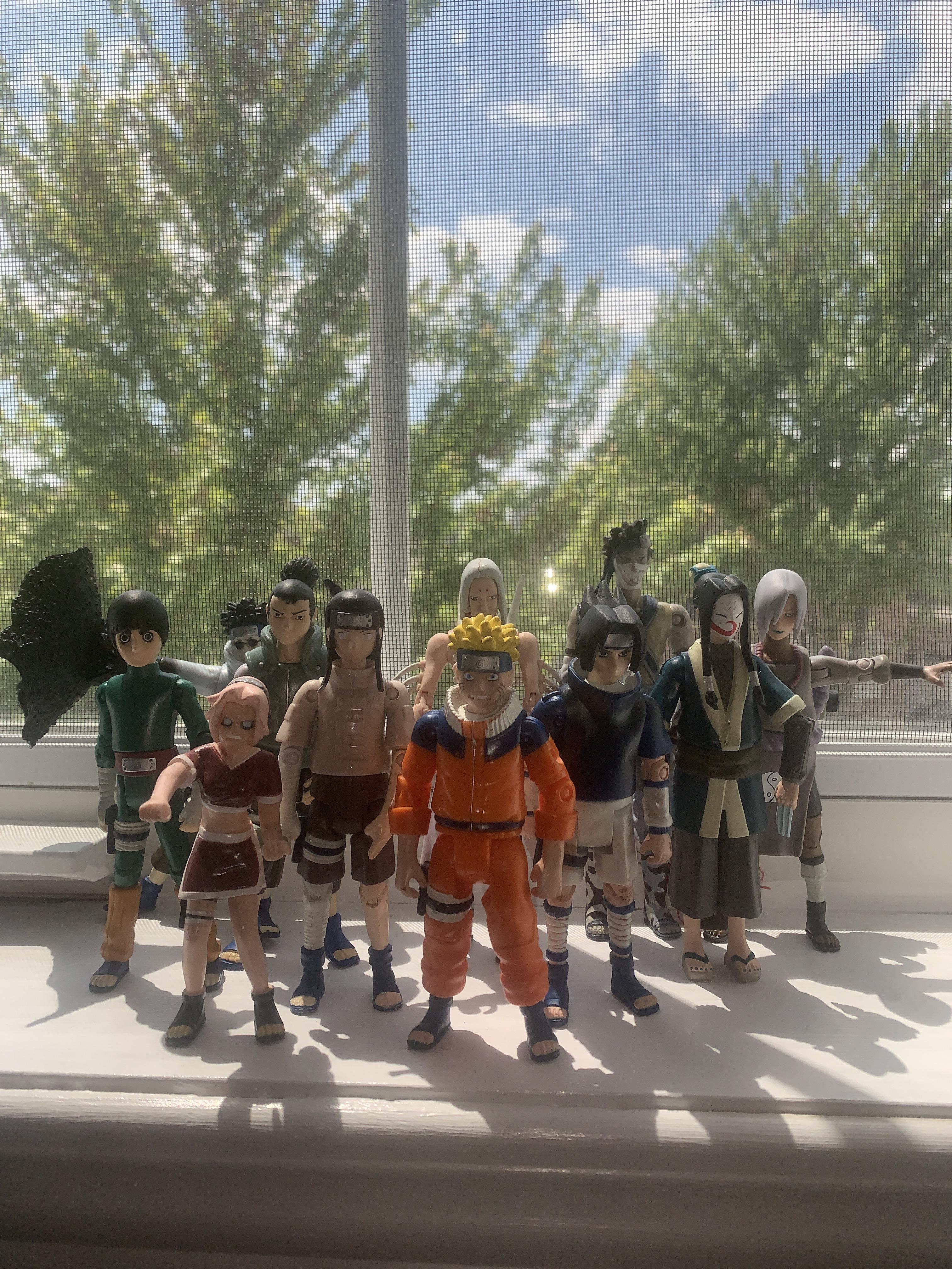 Mattel Shonen Jump Naruto figures (2002) r/nostalgia