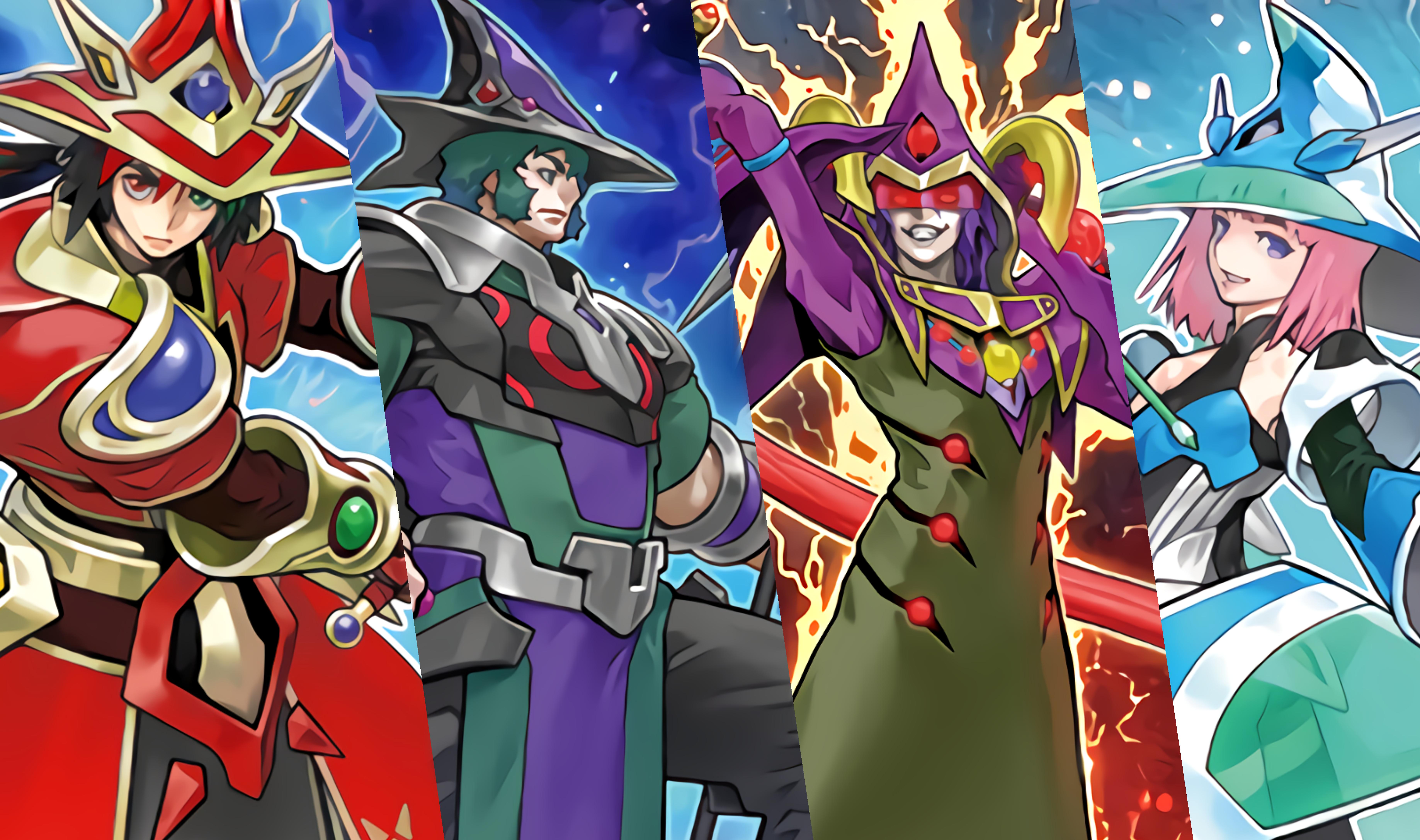 A ZArc Magician playmat design I made when Pendulum Evolution was