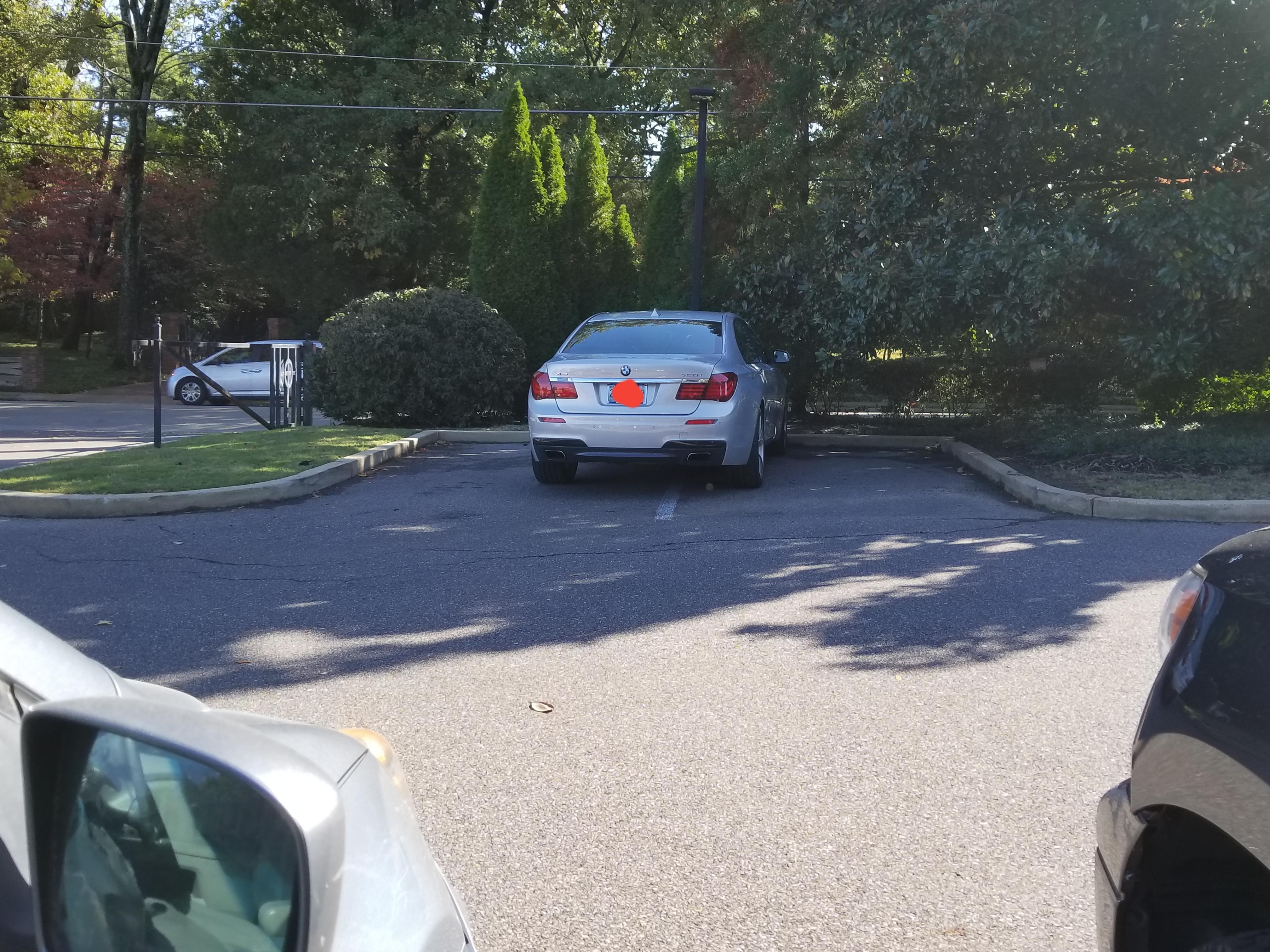 Finest Memphis parking. Nevermind the crowded parking lot. Owner must