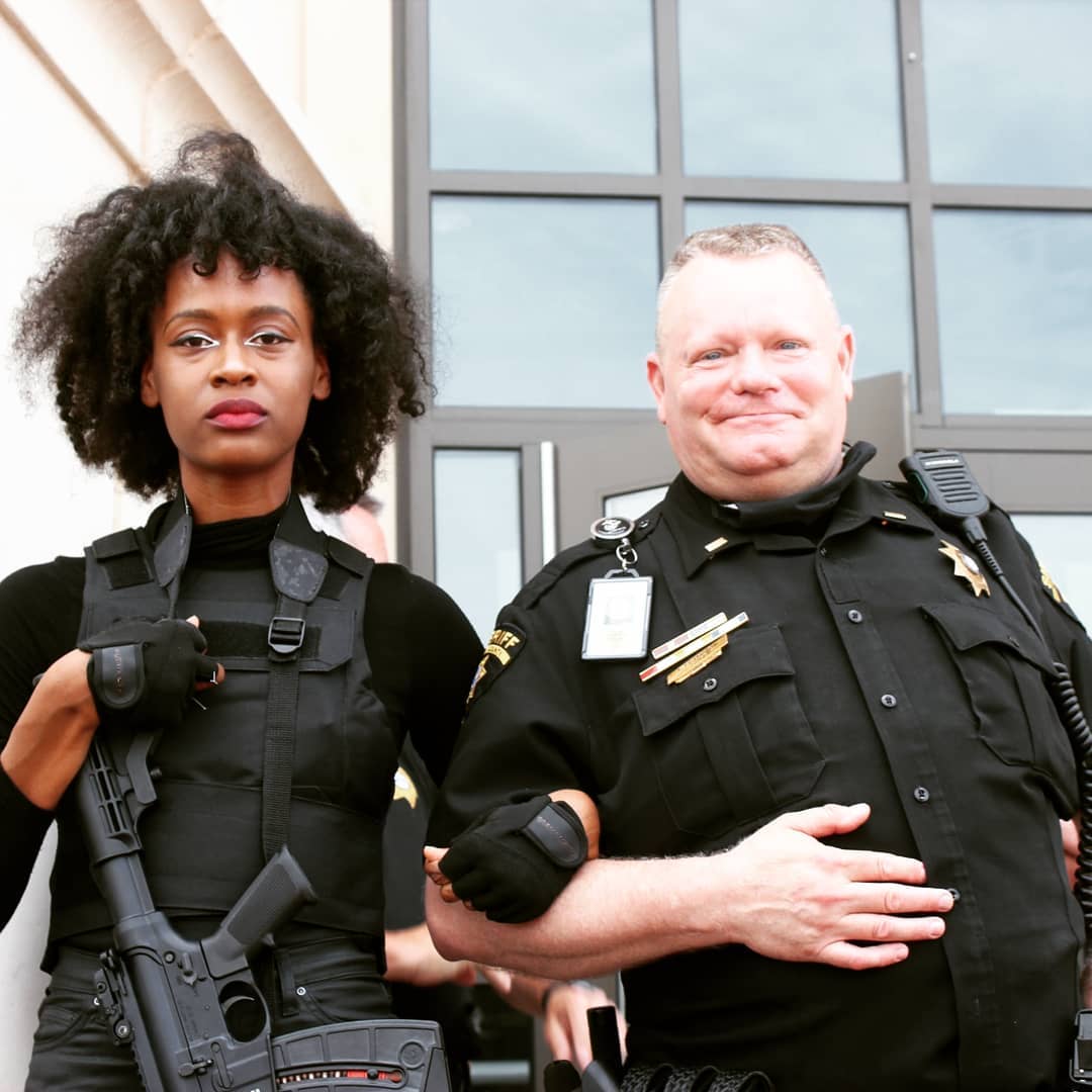 Forsyth County BLM Protest.