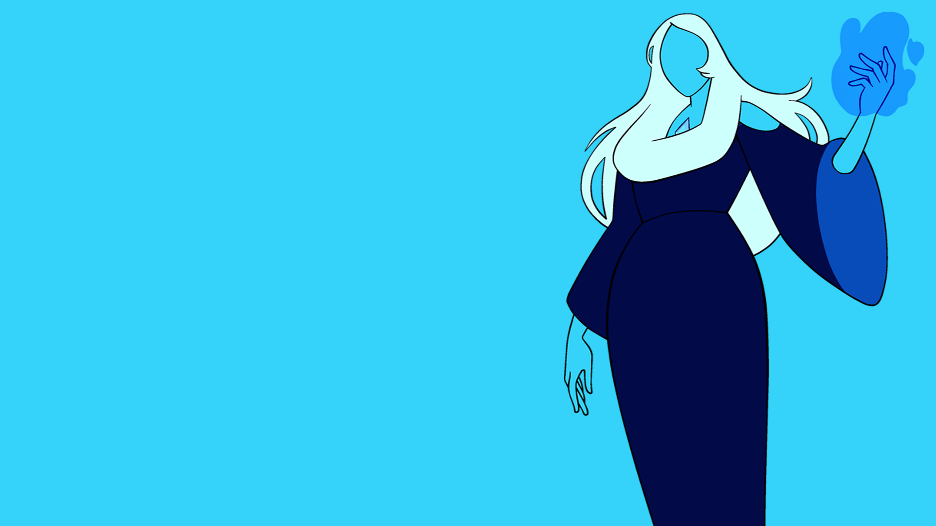 4K wallpaper Blue Diamond Steven Universe Wallpaper Phone