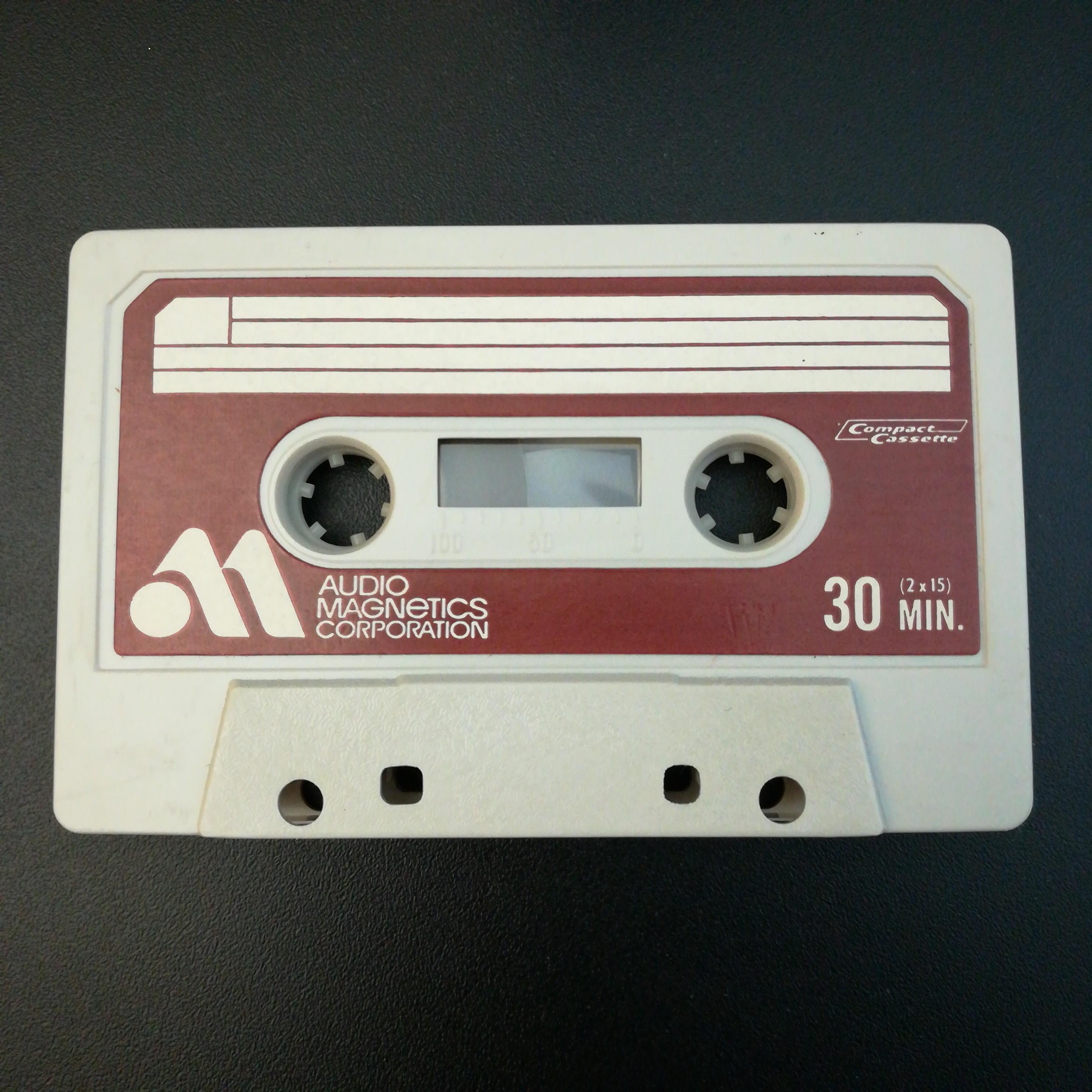 1973 Audio Corporation 30 MIN (2 x 15) Compact Cassette Blank Tape Product r