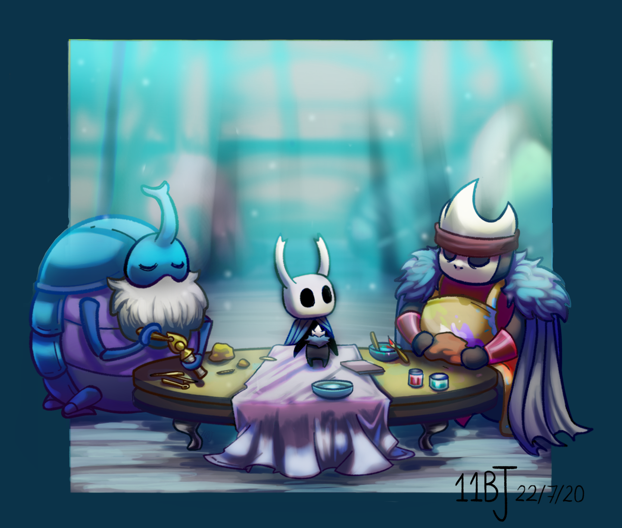 This is hollow knight art I made some while ago! r/HollowKnight