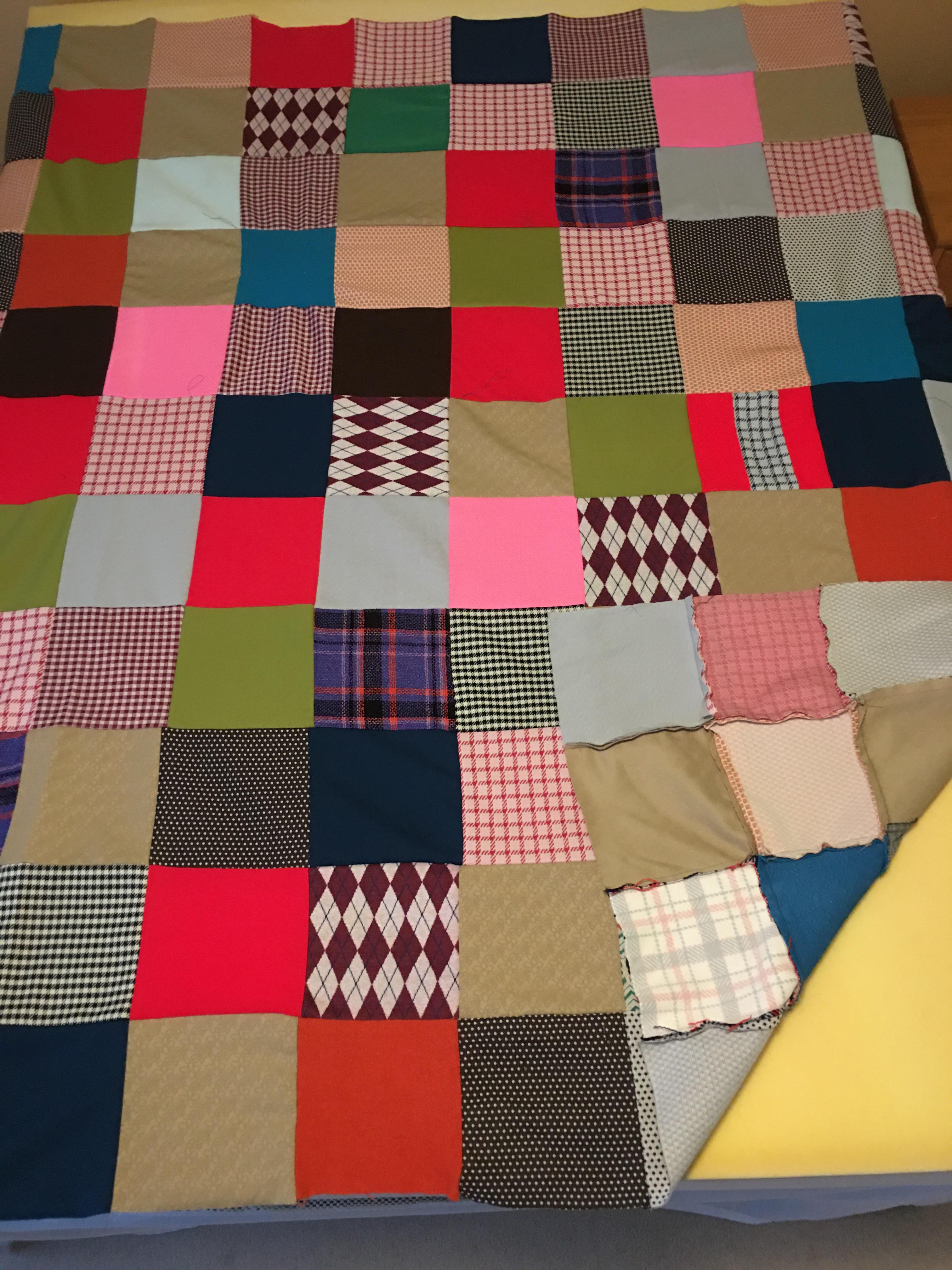 Found this vintage double knit polyester beauty in my mother's things