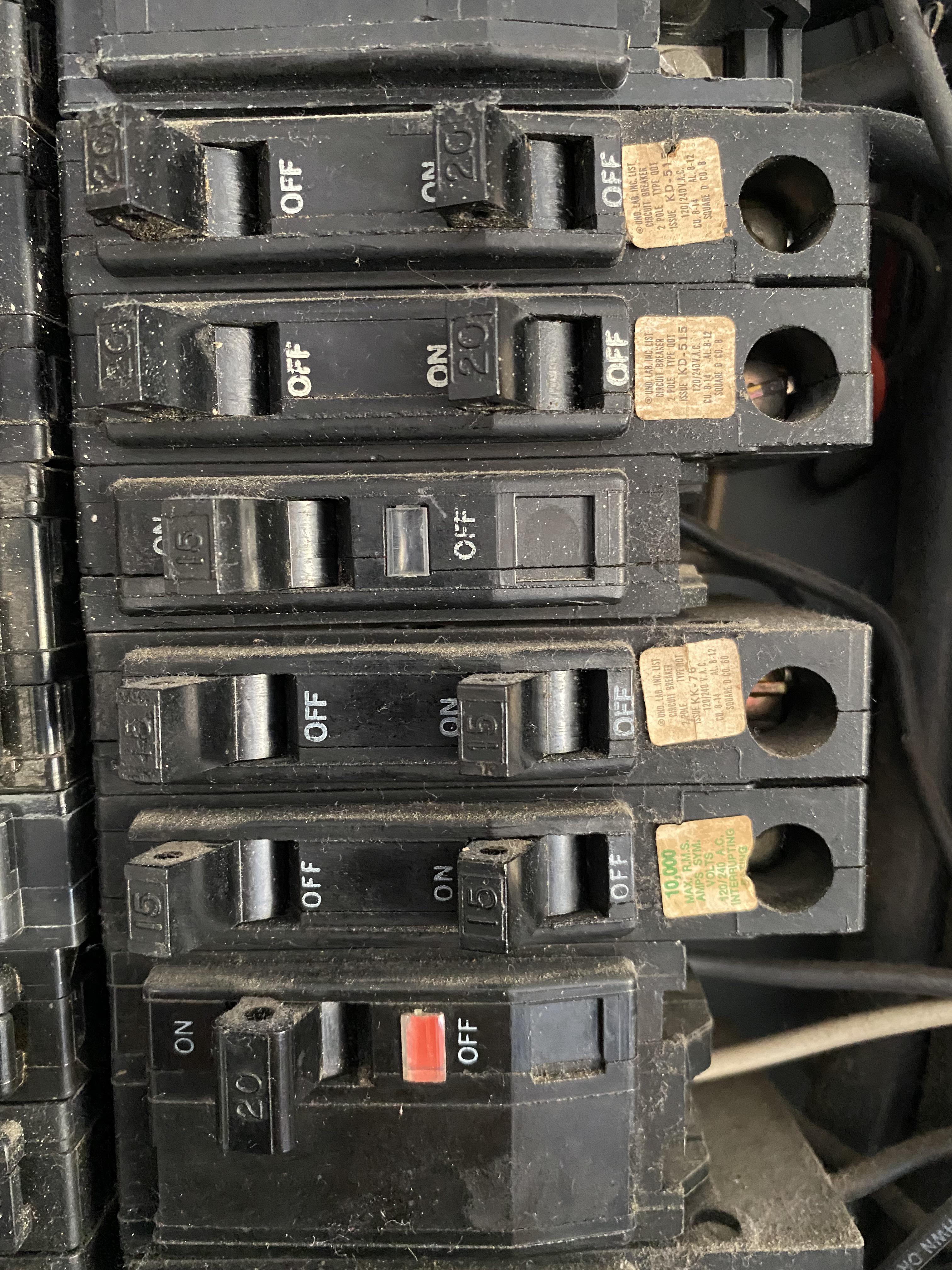 I think I have a bad breaker, and can’t find Square D QOT vertical