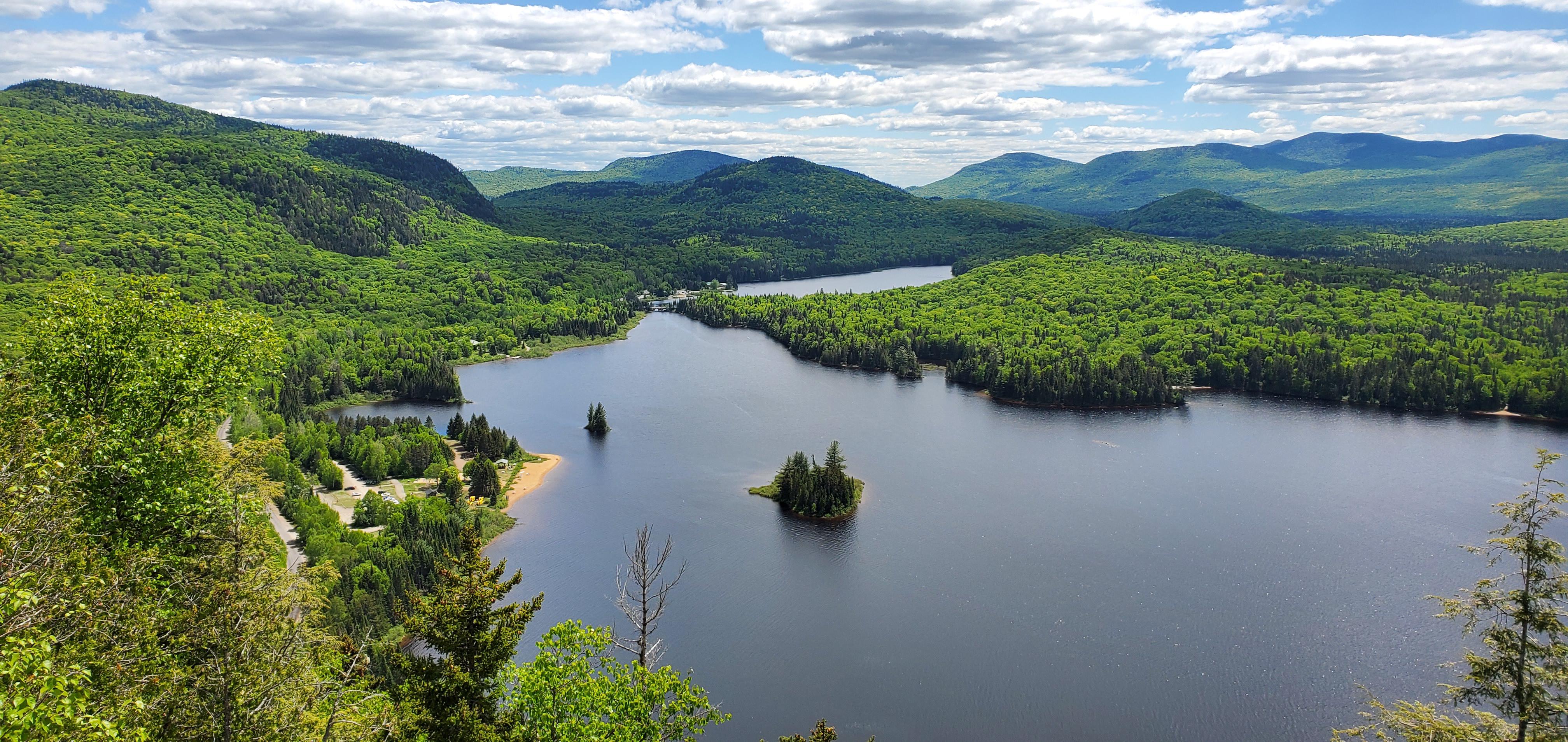 Mont Tremblant National Park in Quebec, Canada. Daily entrance fee to