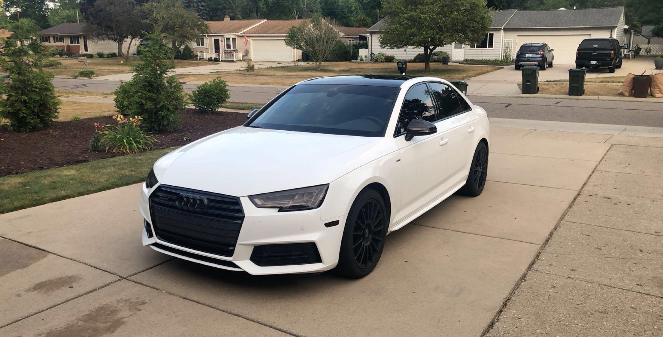 Chrome deleted B9 A4 Audi