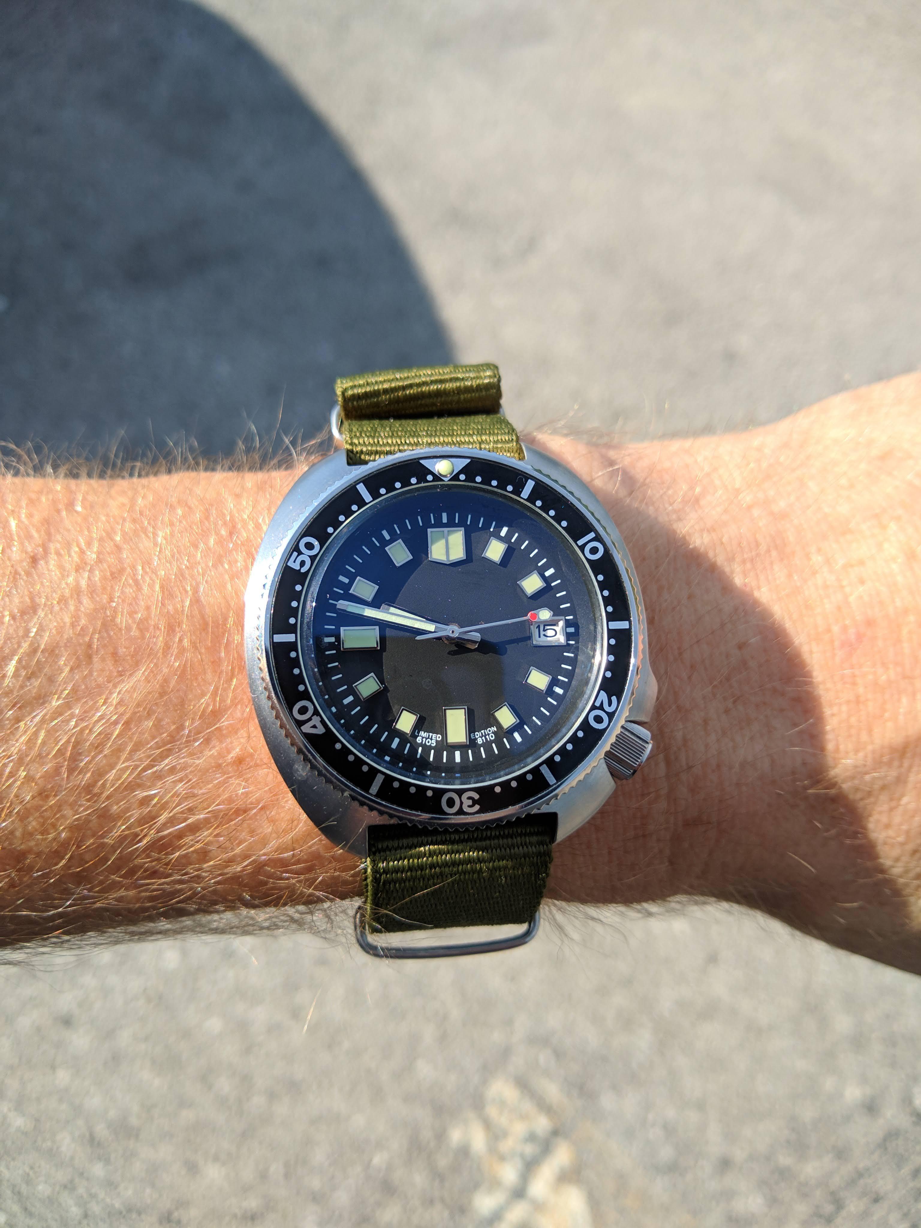 [Seiko 61058110] Captain Willard Homage r/Watches