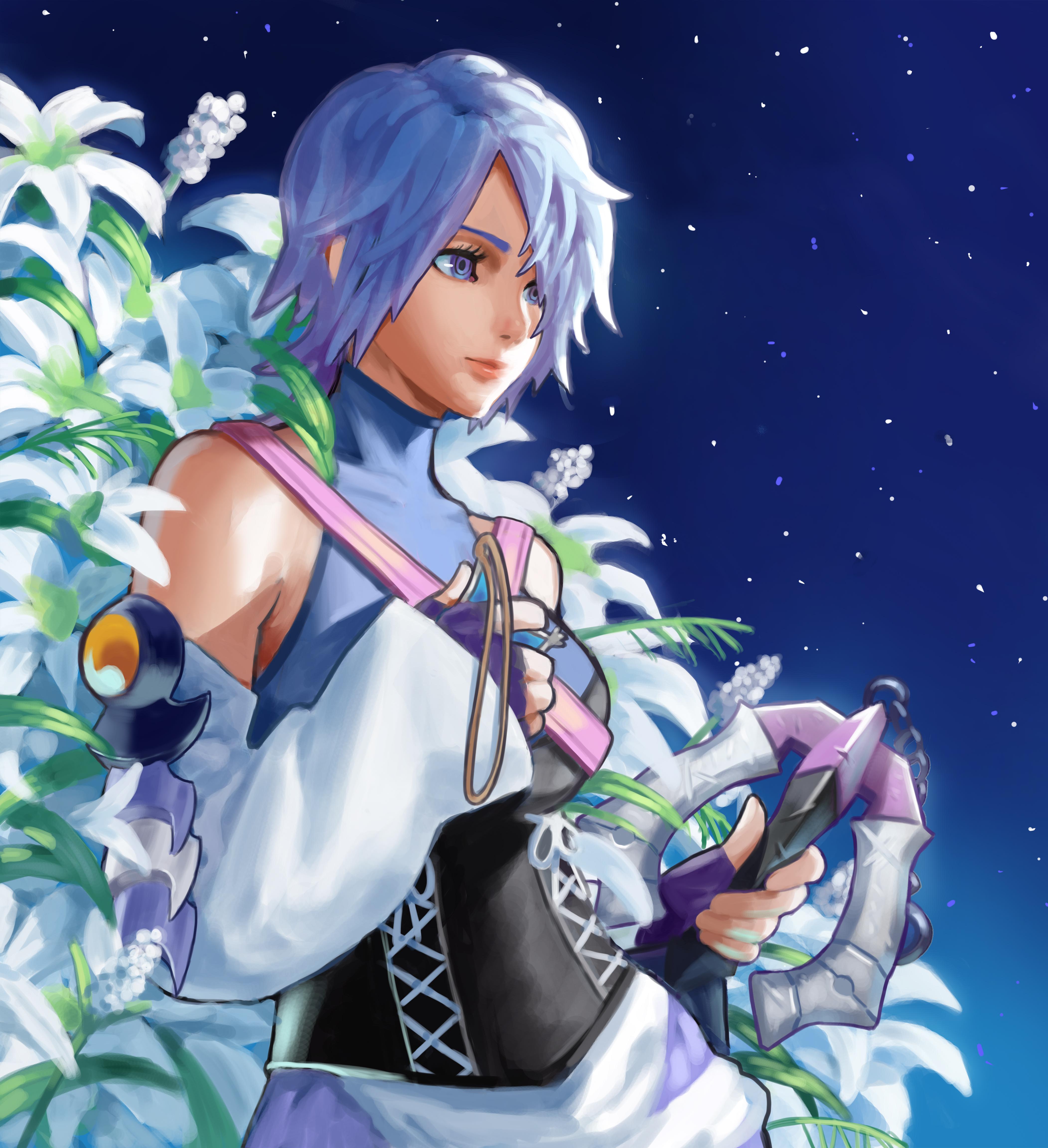 Aqua Kingdom Hearts Art