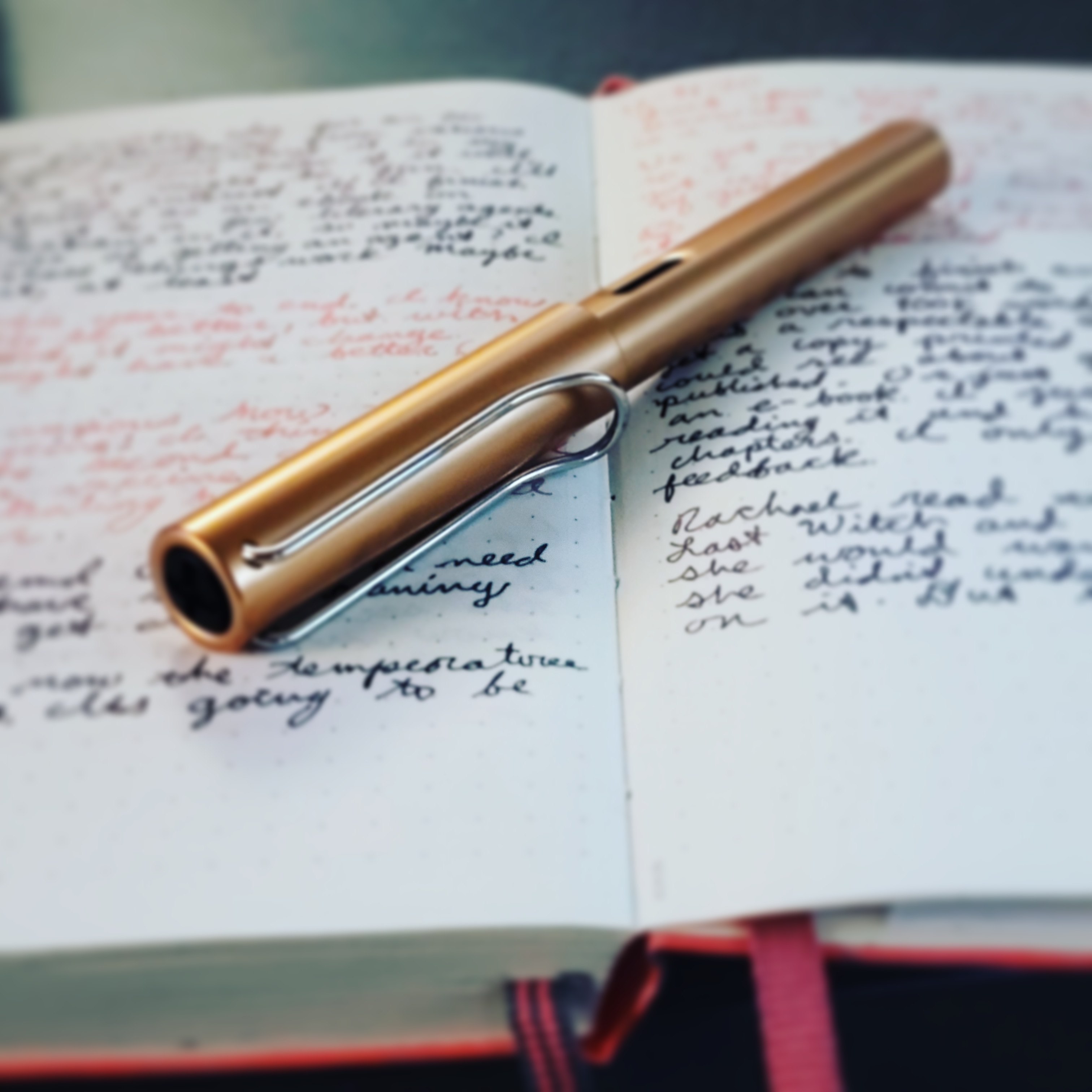 I finished an entire journal for the first time in my life, written