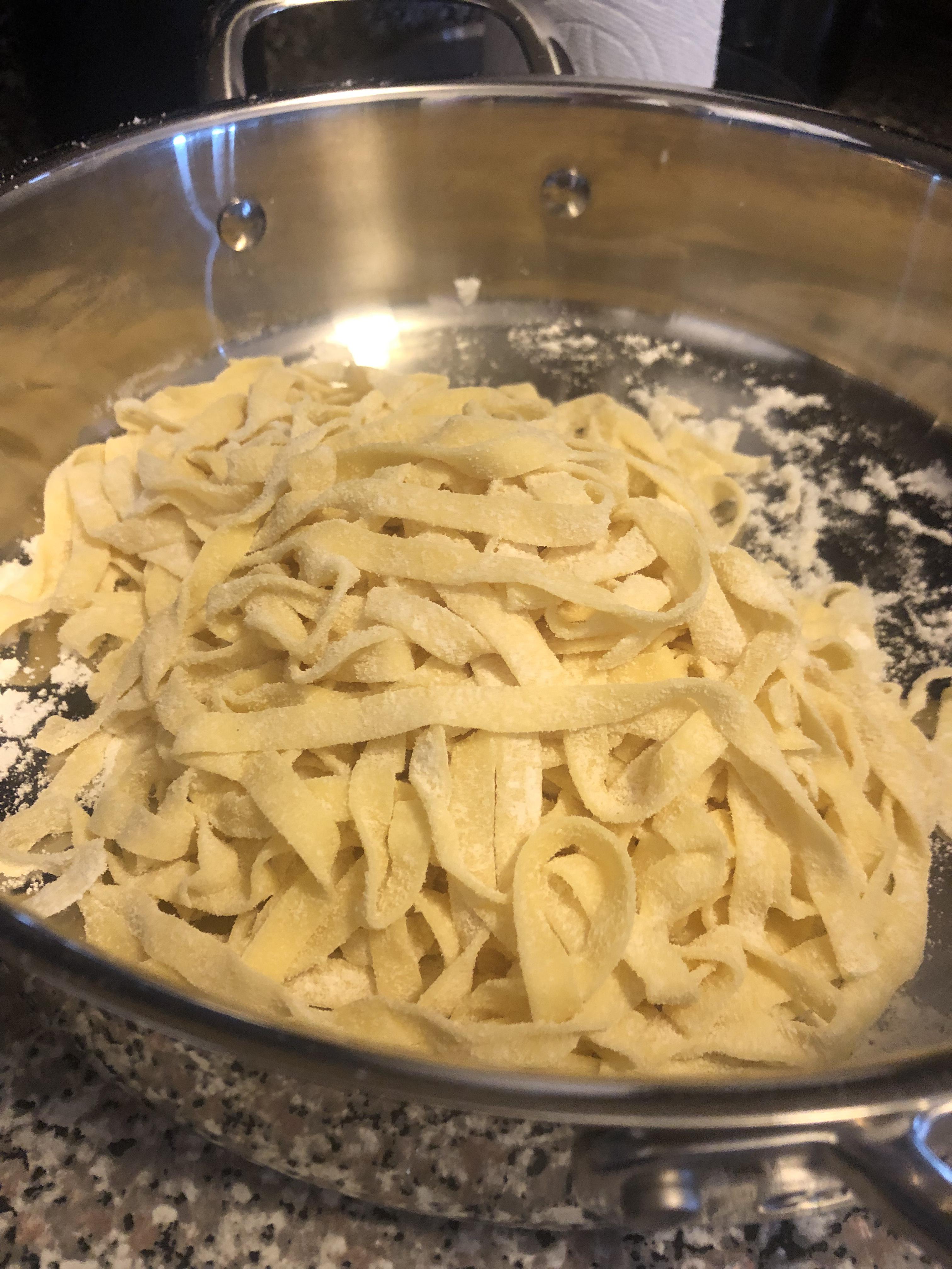 Made fresh homemade pasta with C4C flour. Worked like a charm. r