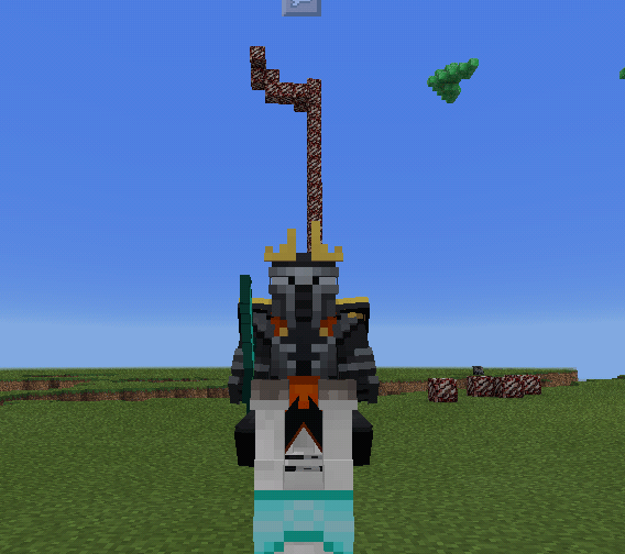 When you ride a Grumm/Dinnerbone horse the result is...interesting