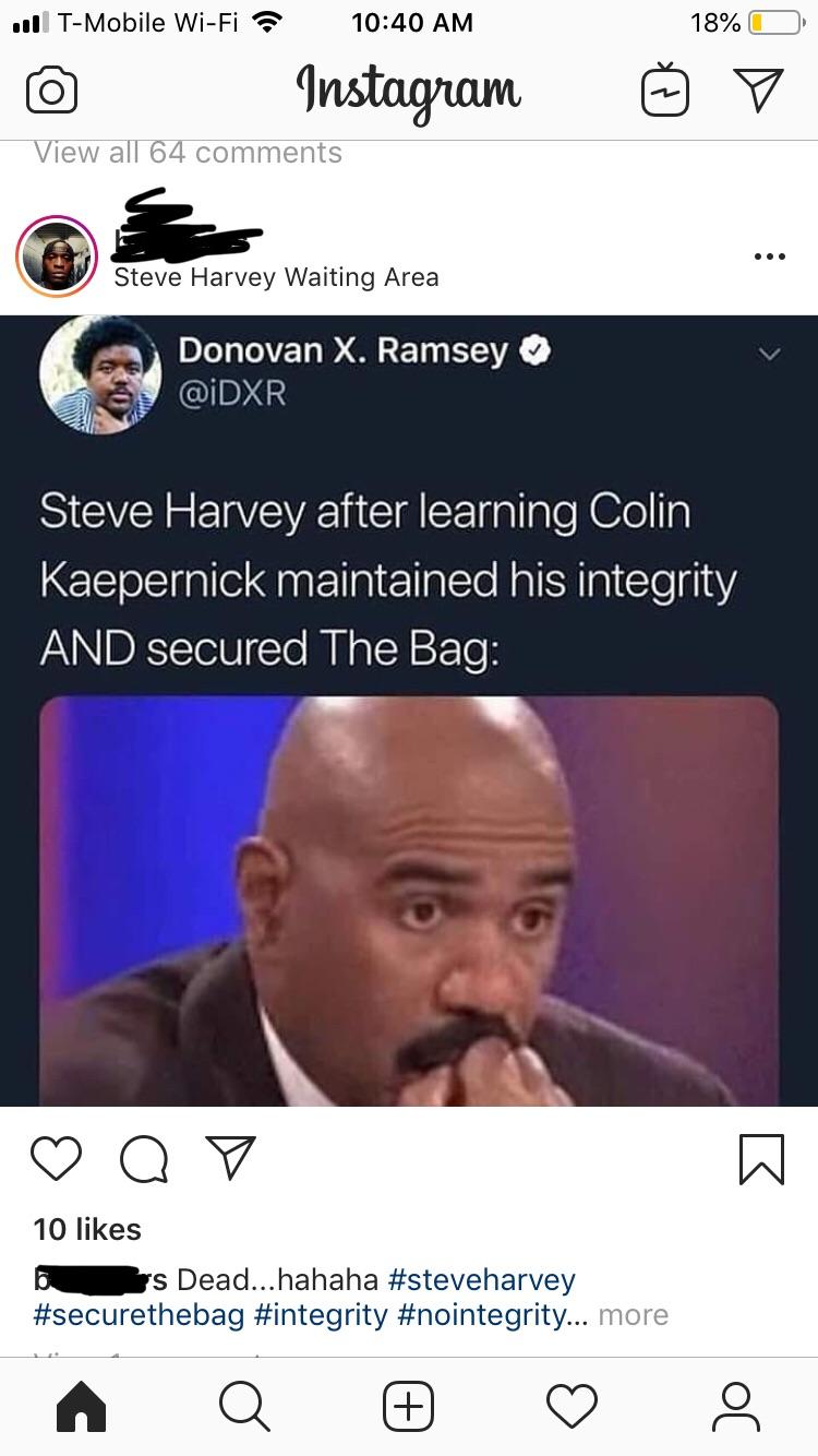 Steve Harvey should be over BlackPeopleTwitter