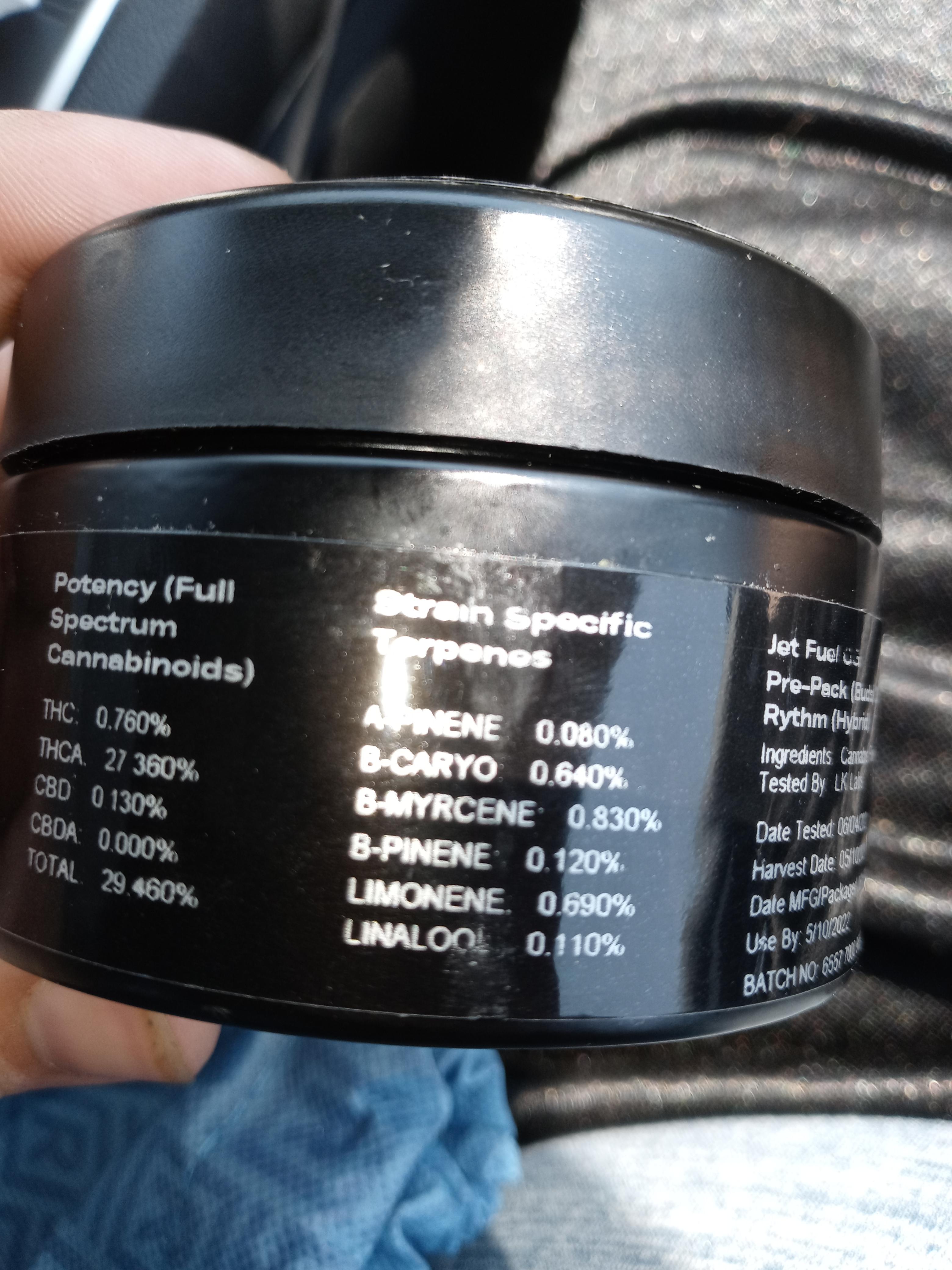 Jet Fuel OG, (Aspen OG×High country diesel) coming in at 29 total