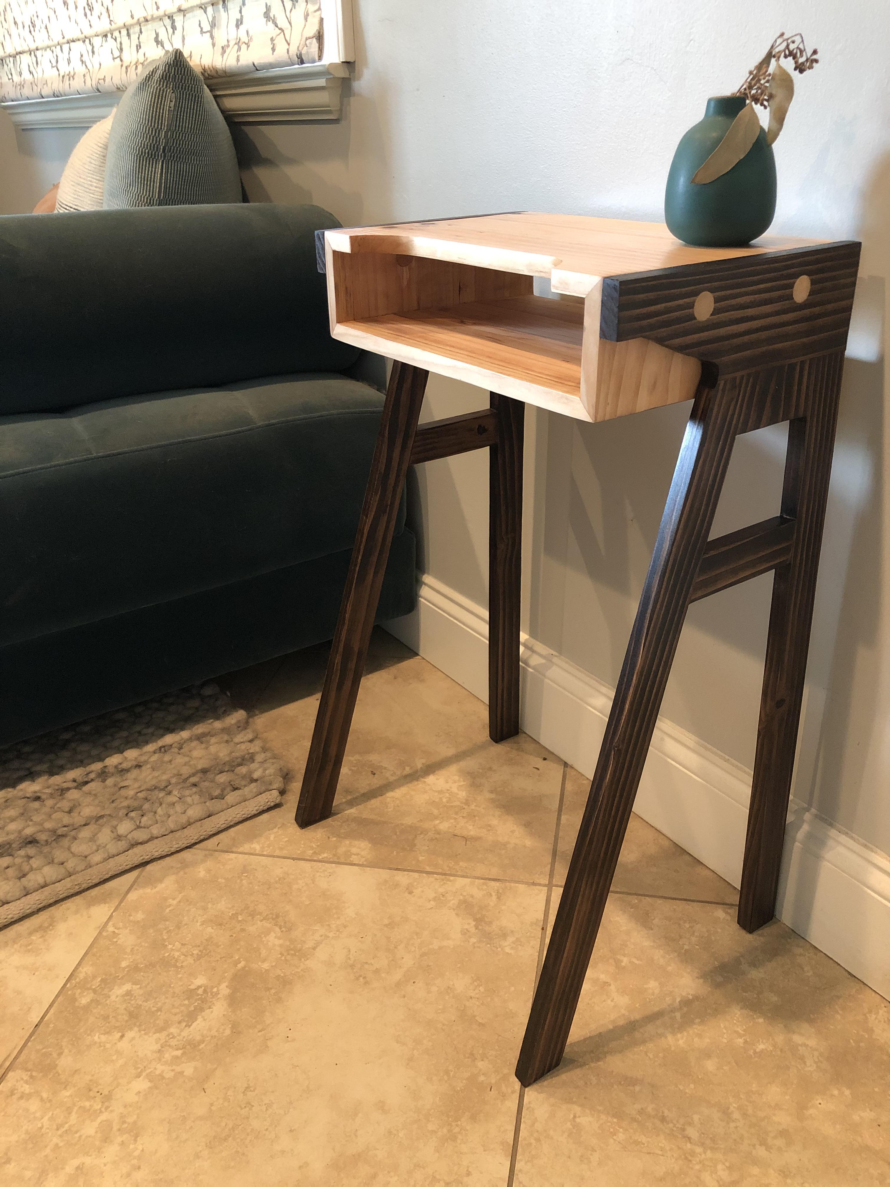 My 2x4 nightstand r/woodworking