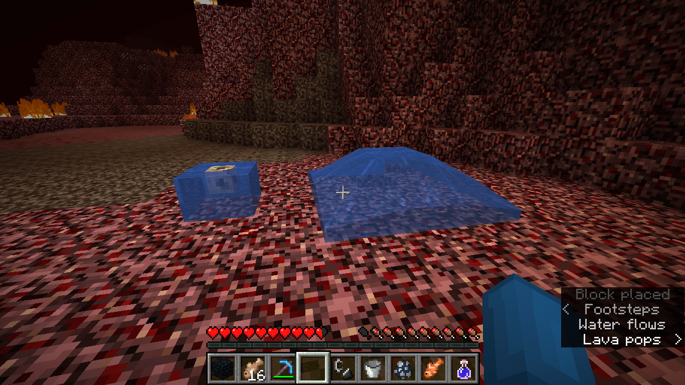 I doubt this is intentional but you can get water in the nether in