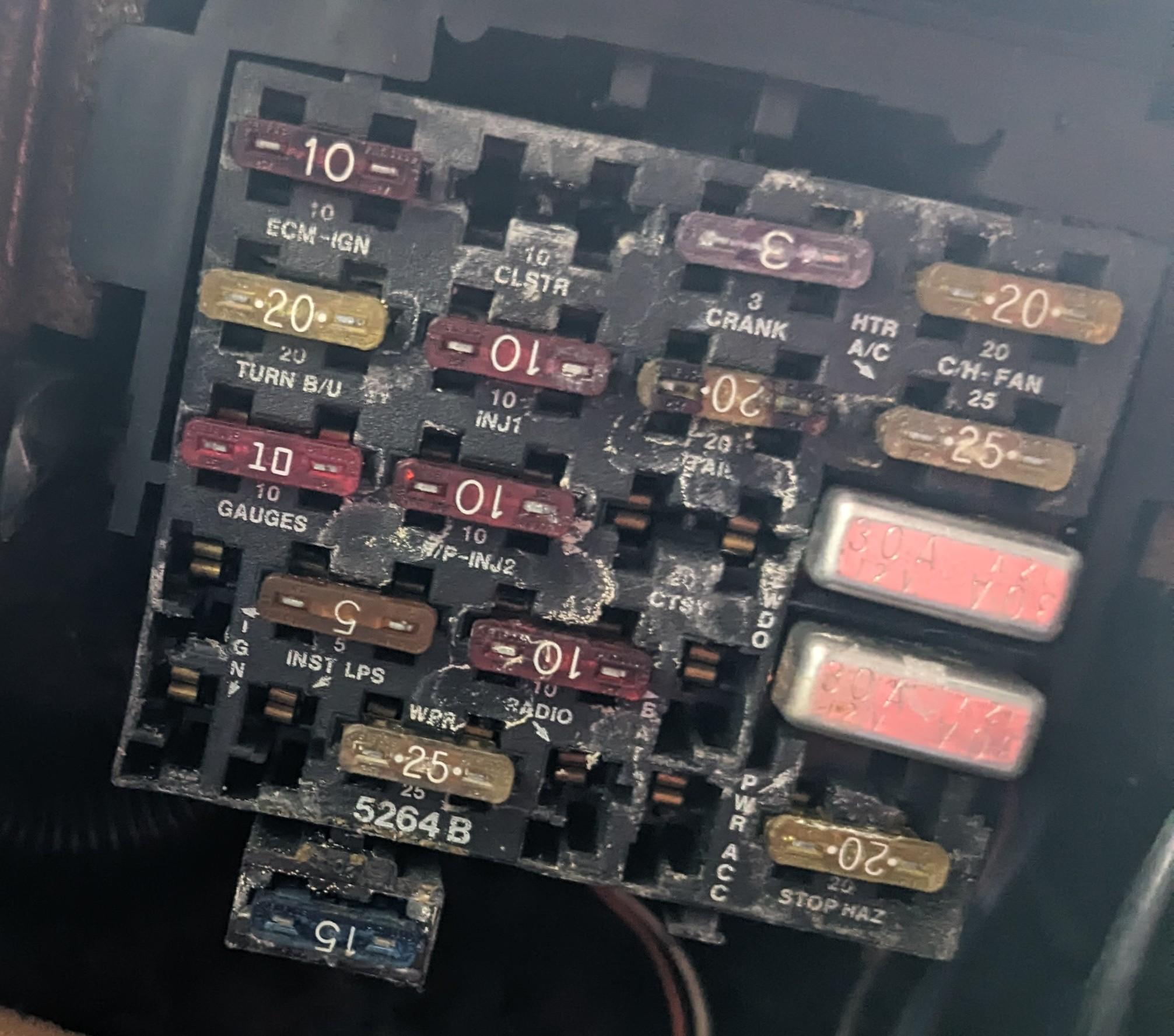 I can't get into the trunk of my 1989 Pontiac Firebird/ looking for