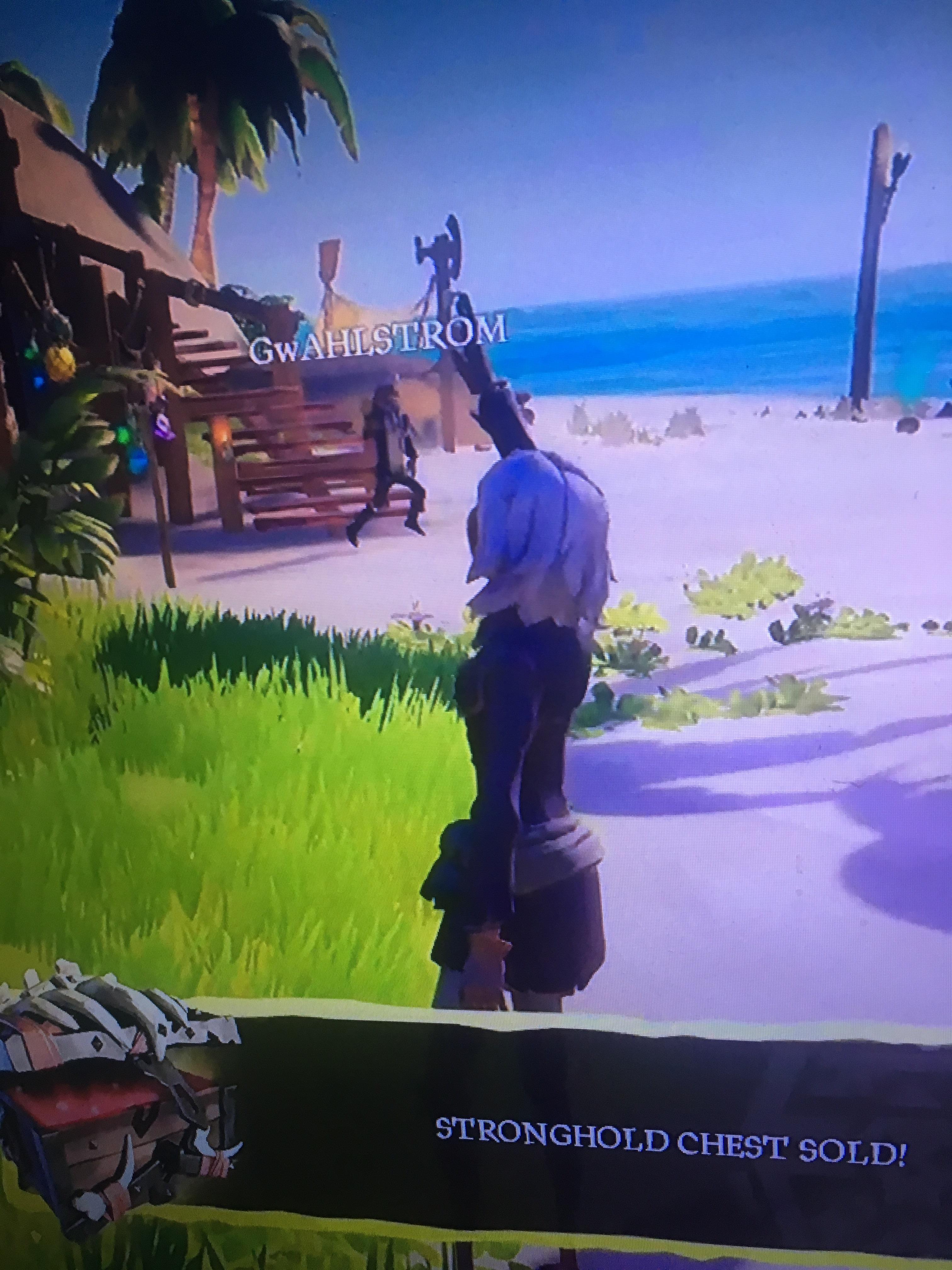 Stole someone’s Stronghold chest , Could’ve got more but I was in the