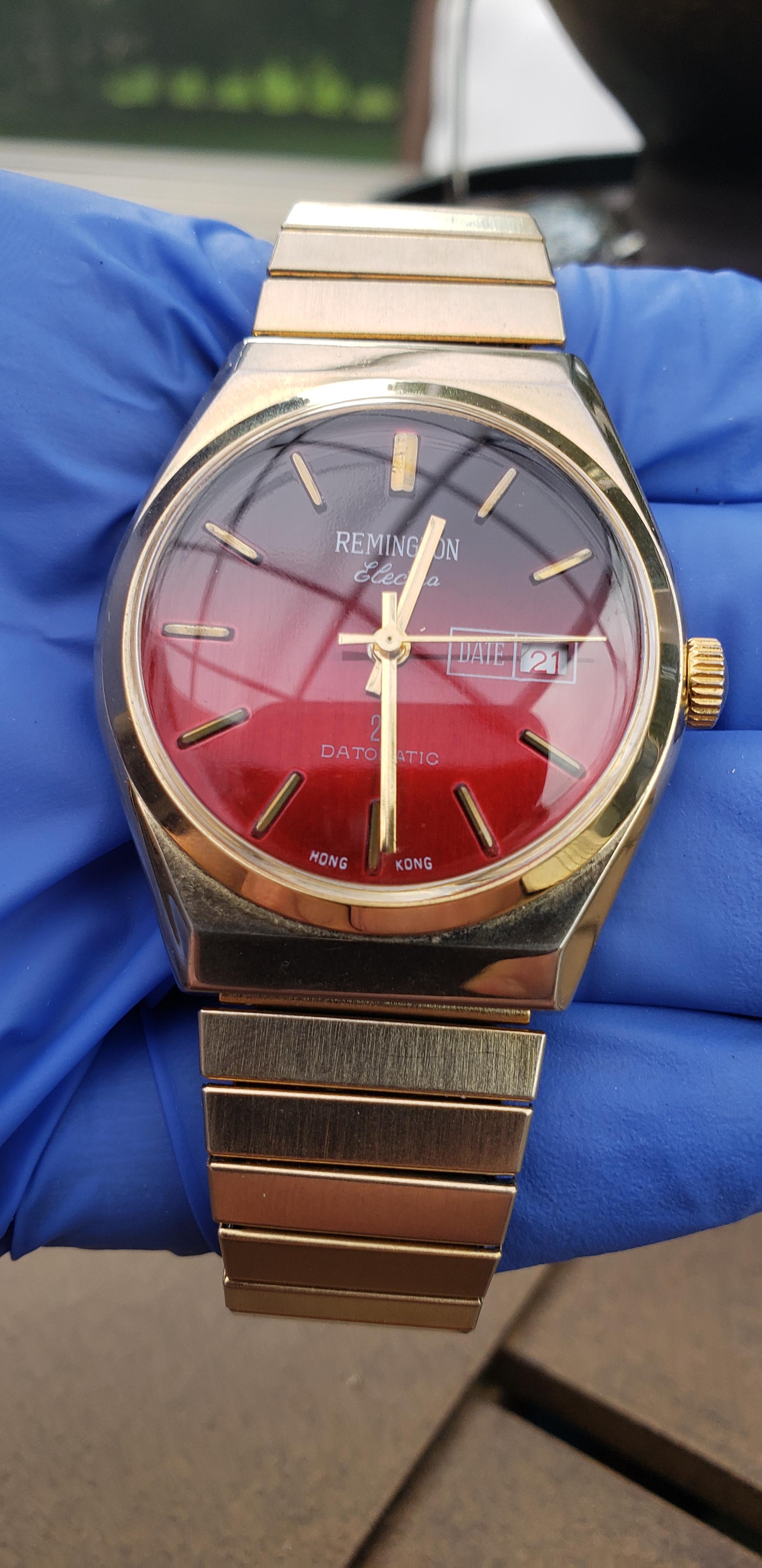 [WTS] Remington Electa Datomatic Vintage Manual Watch w/ Elastic Metal