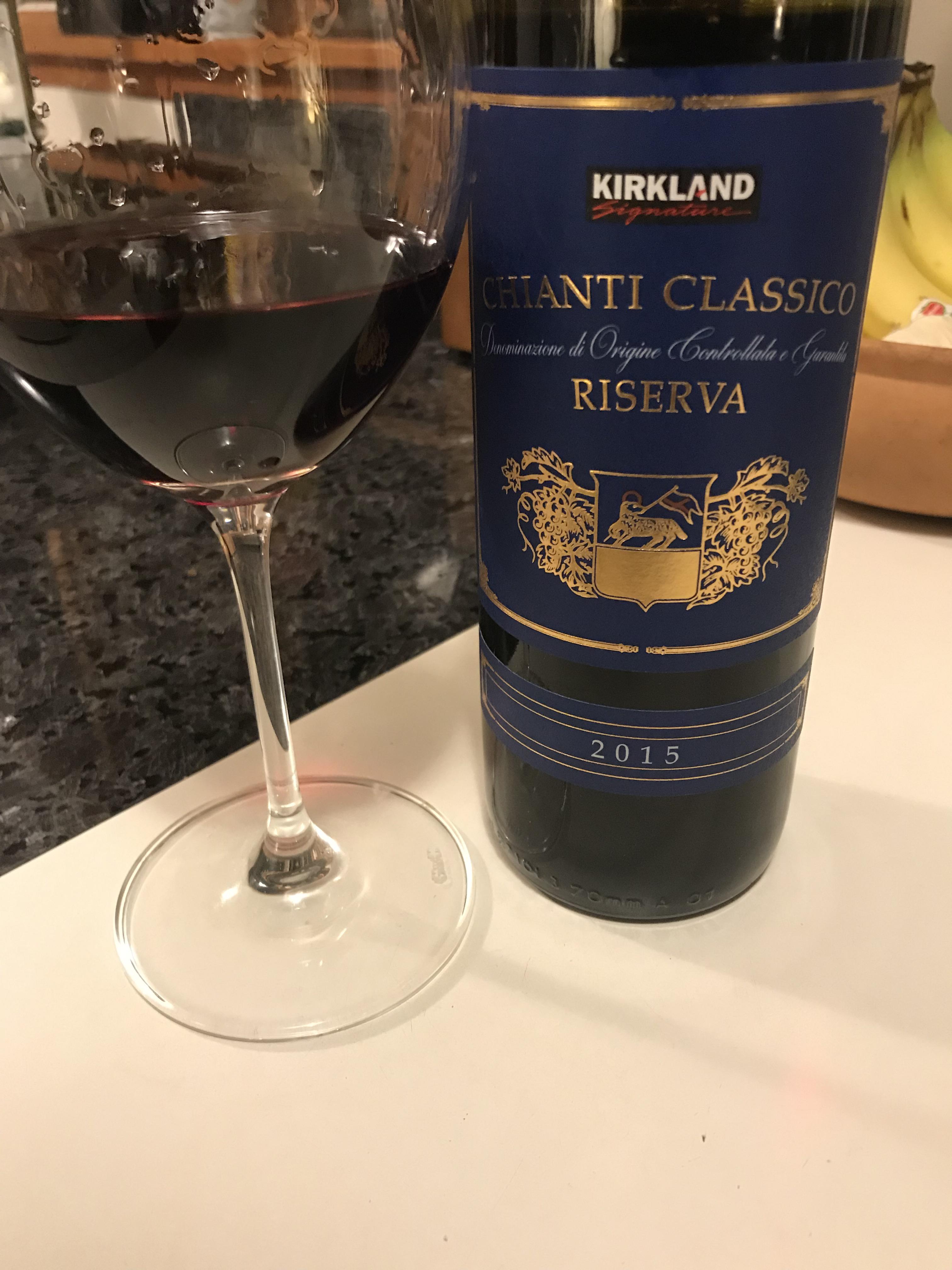 Kirkland Chianti Classico Riserva r/wine