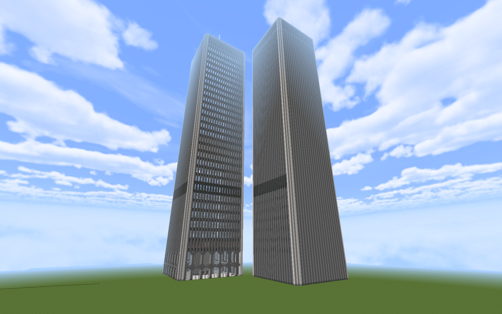 I've been building the WTC Twin Towers for about 2 weeks now. Shoutout