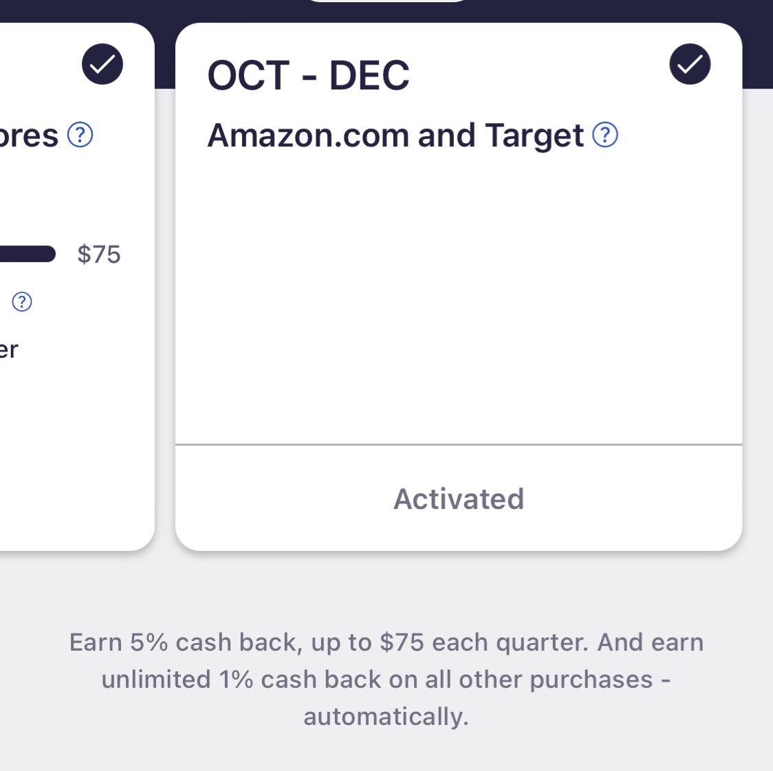 No more 3 months of 5 back on mobile wallets r/discover No more 3 months of 5 back on mobile wallets r/discover