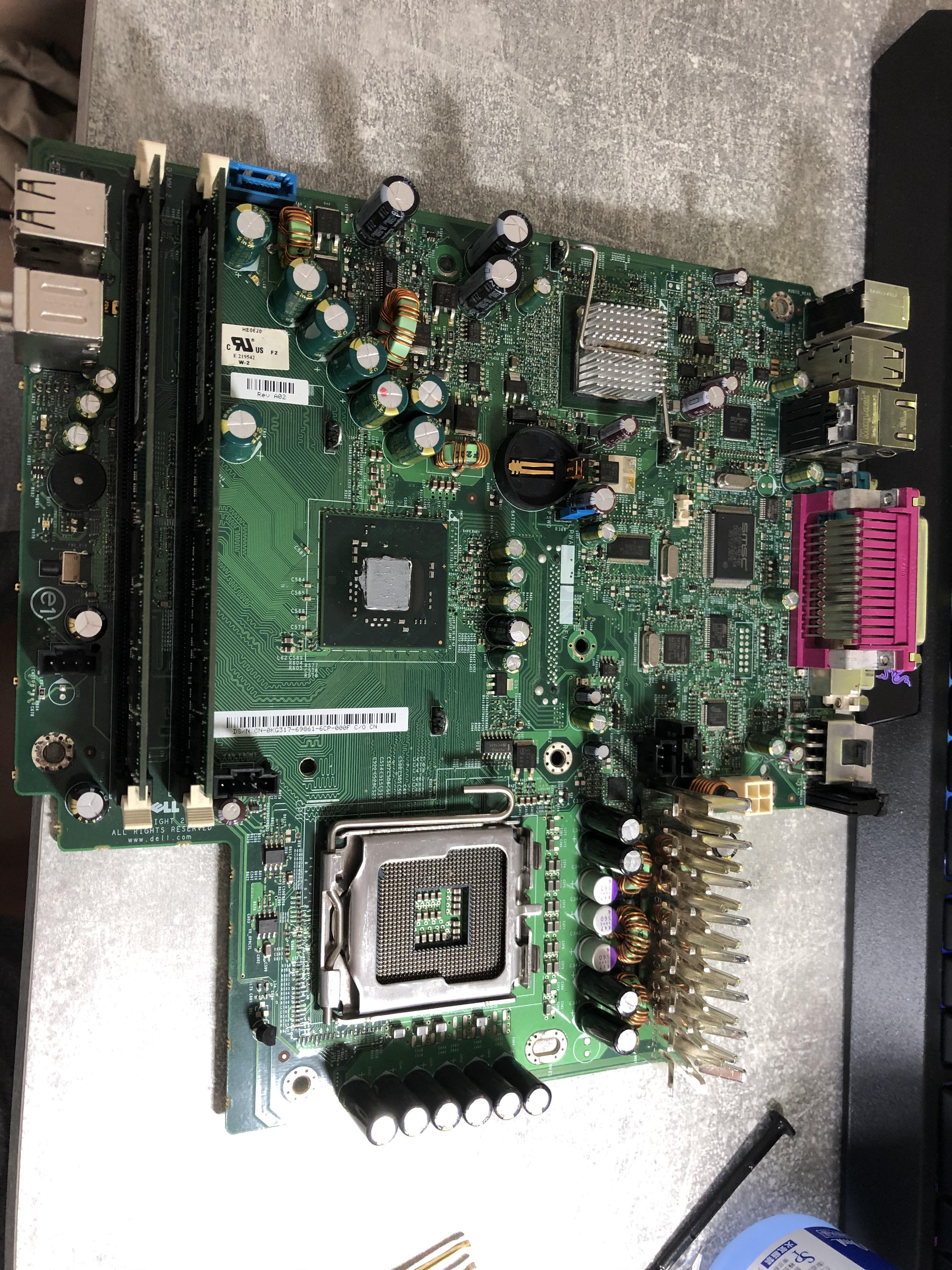 My dell optiplex 745 USFF has the OLOD and won’t boot. How do I fix