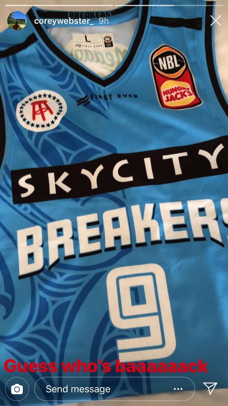New Zealand Breakers (PMTs Basketball Team) with the official Barstool
