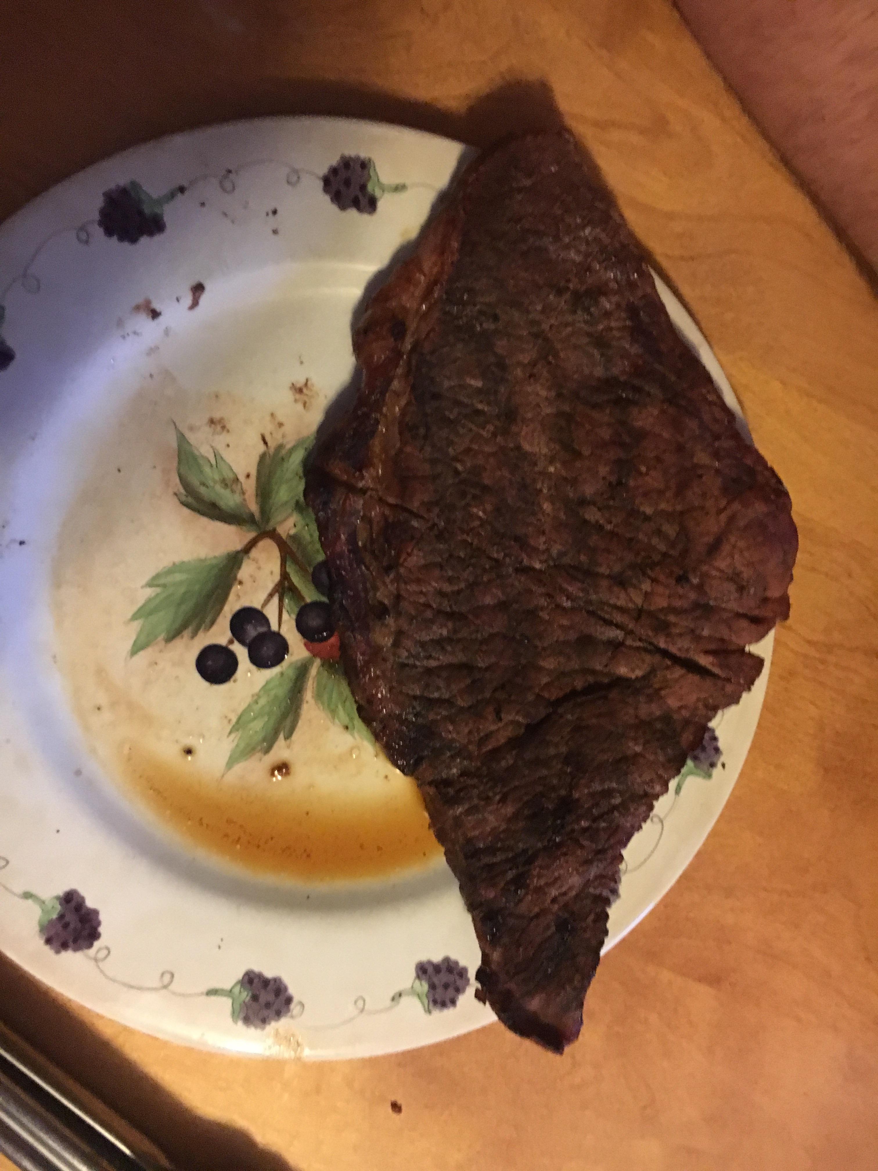 My steak looks vaguely like the state of Maine. r/mildlyinteresting